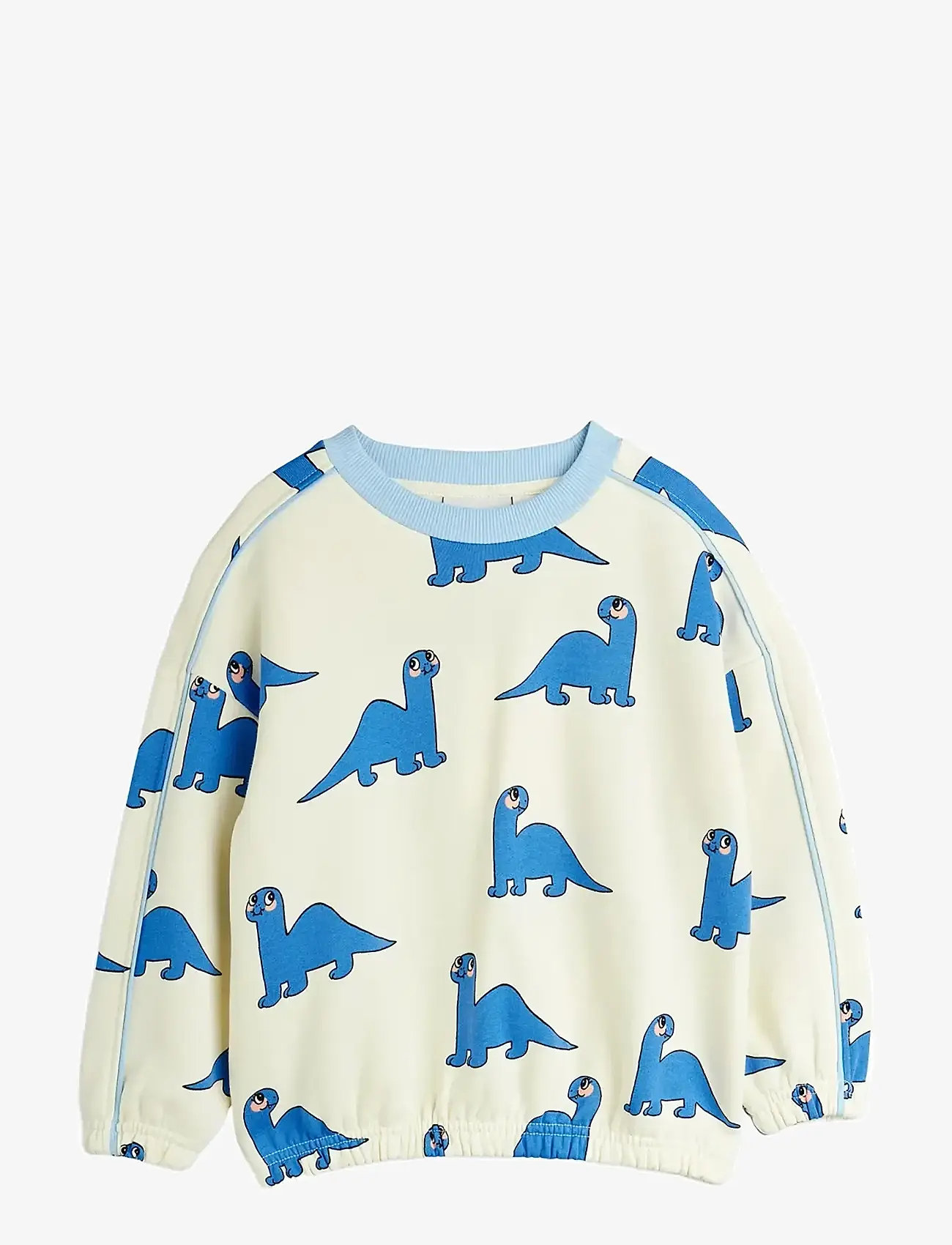 Mini Rodini - Dino aop sweatshirt - sügisesed riided - offwhite - 0