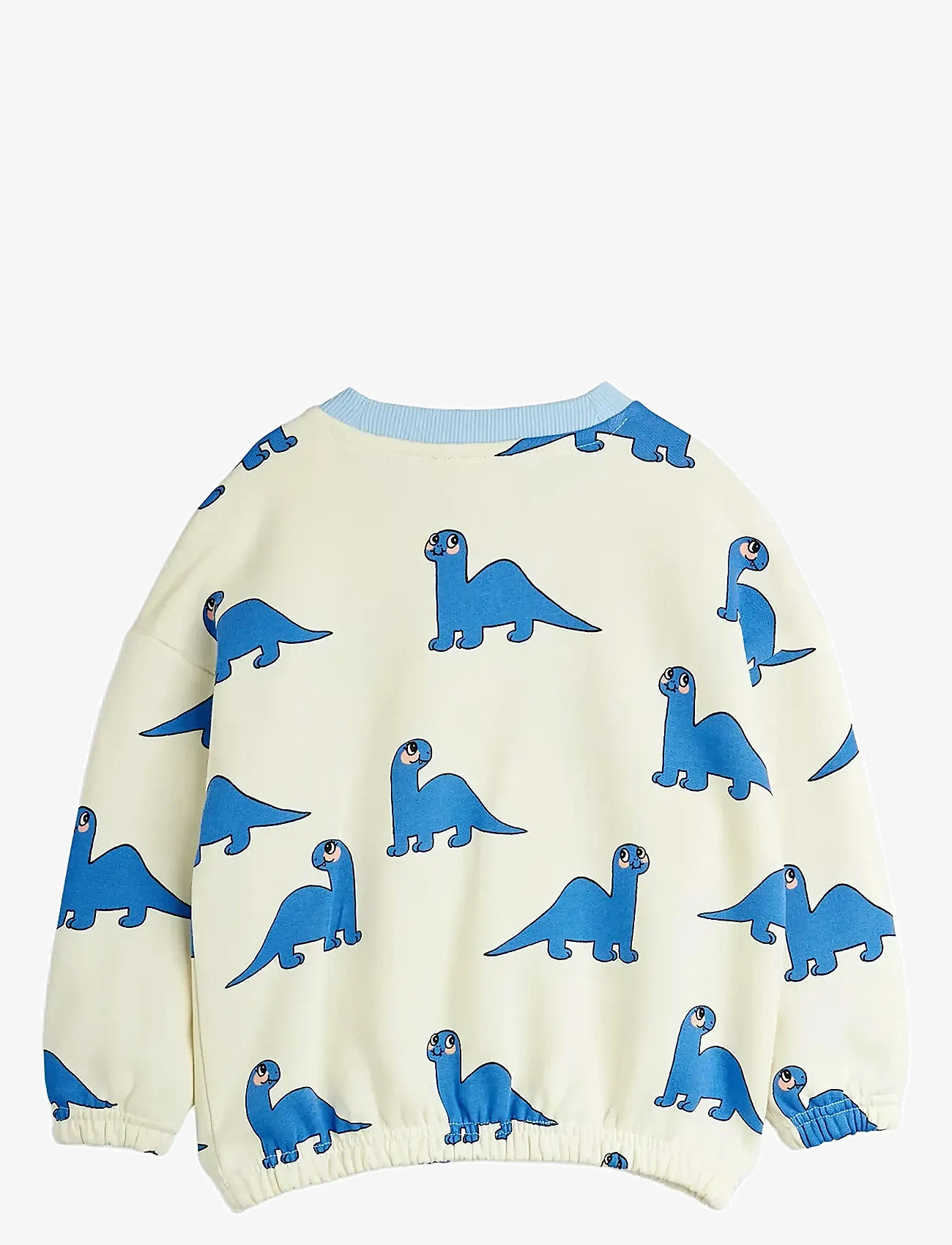Mini Rodini - Dino aop sweatshirt - sügisesed riided - offwhite - 1