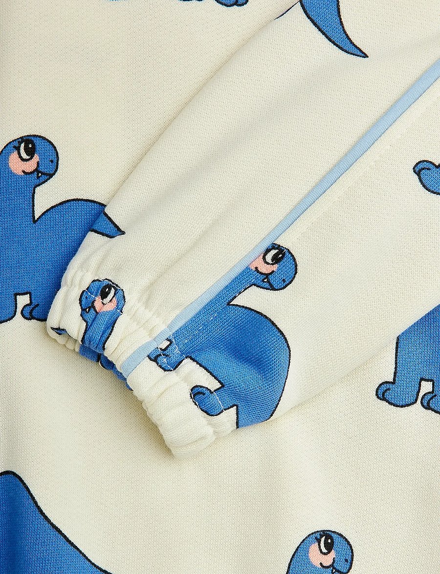 Mini Rodini - Dino aop sweatshirt - dressipluusid - offwhite - 2