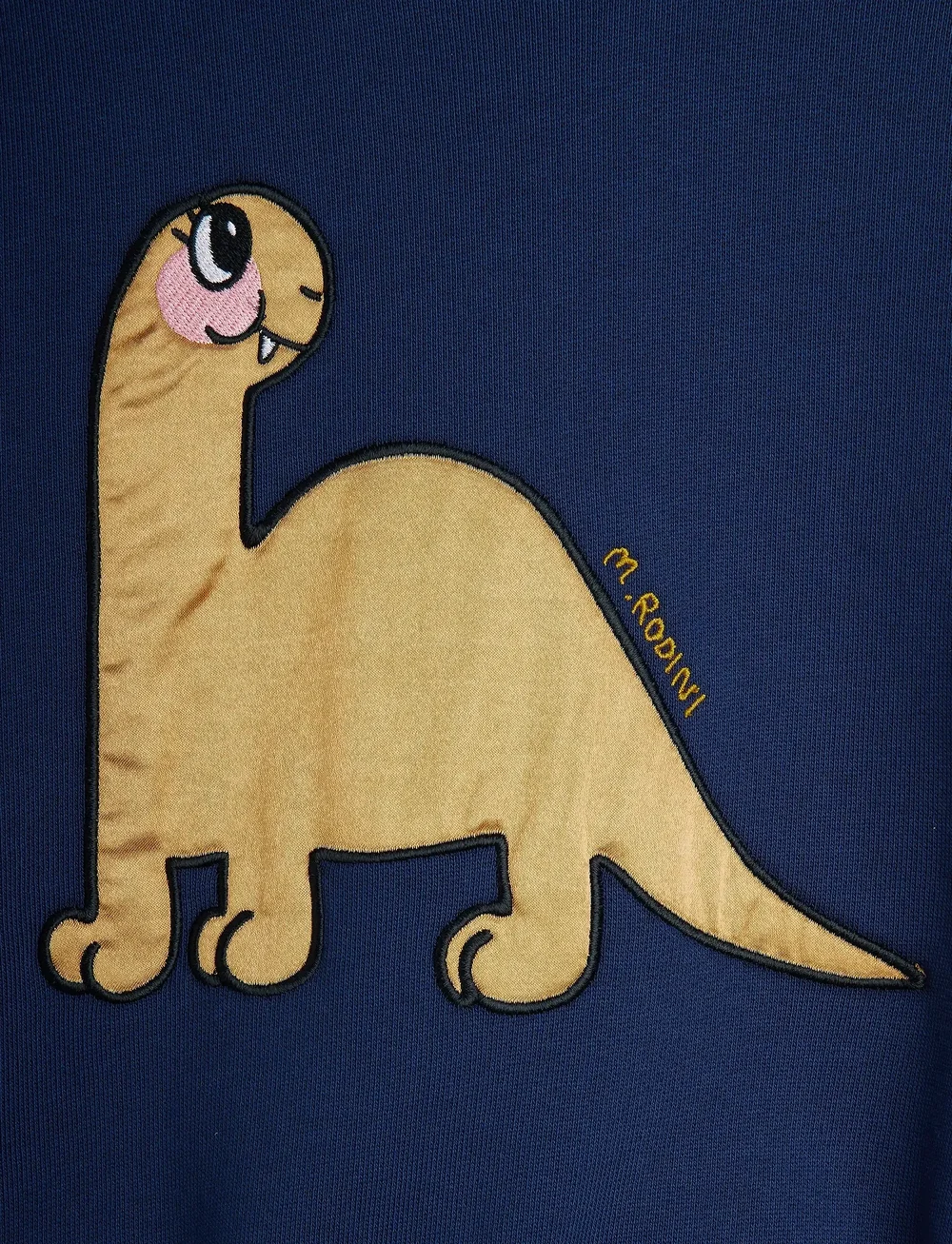 Mini Rodini - Dino application sweatshirt - sweatshirts - blue - 2