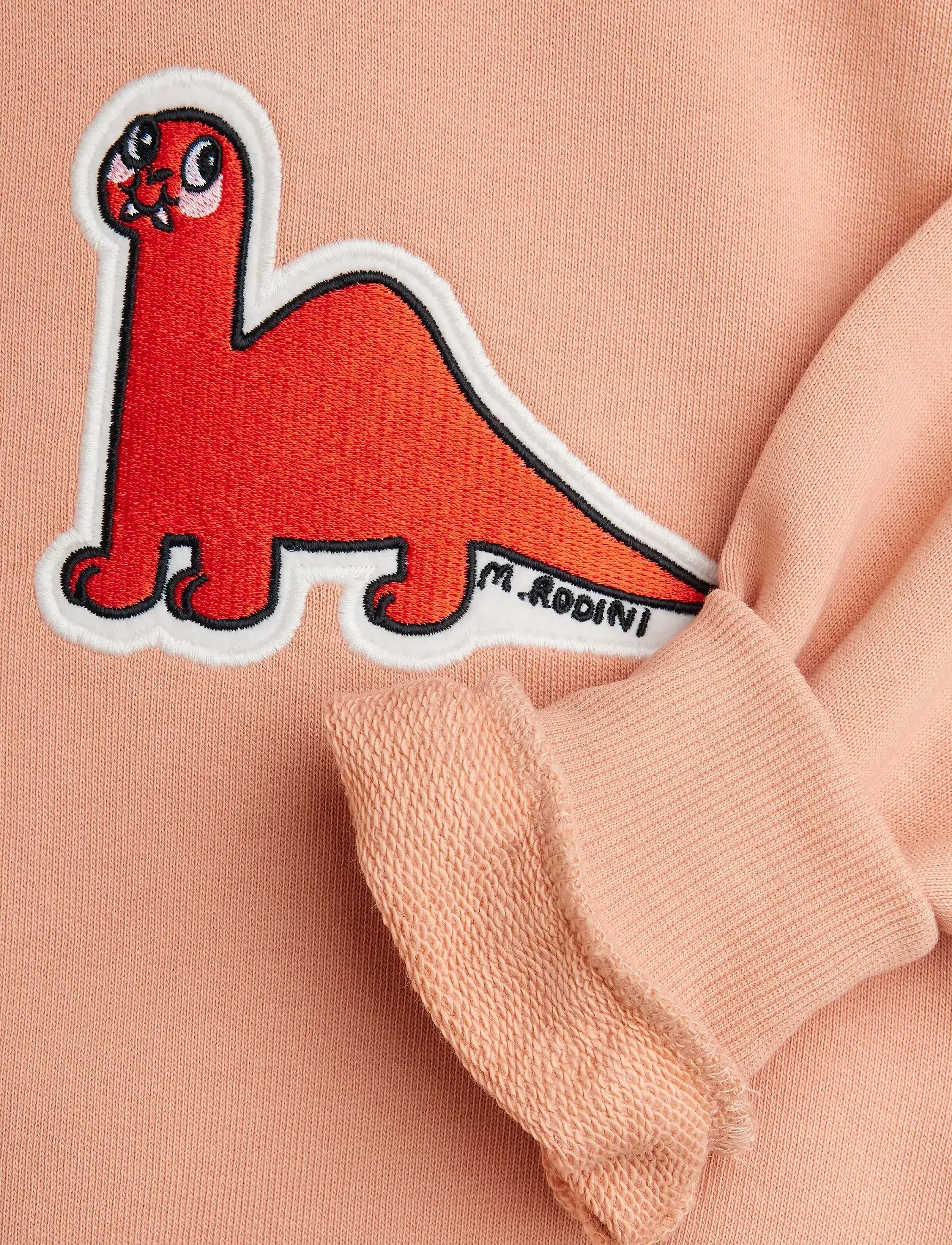 Mini Rodini - Dino patch sweater - pink - 3