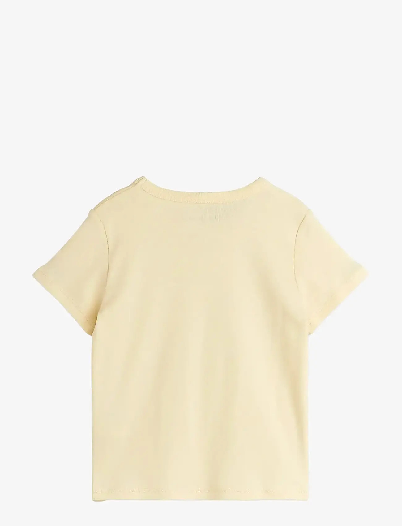Mini Rodini - Dino sp regular ss tee - kortærmede t-shirts - beige - 1
