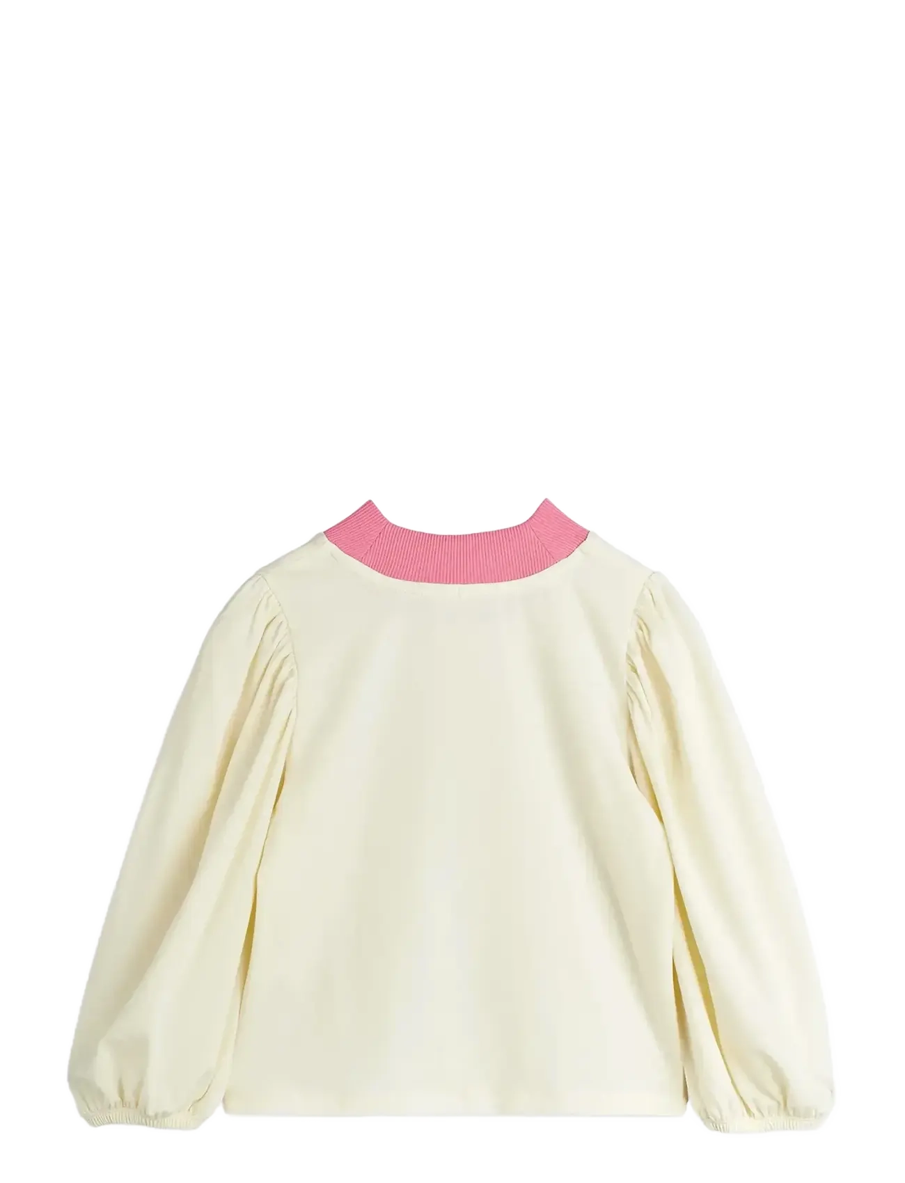 Mini Rodini - Cat sp balloon sleeve top - pikkade varrukatega t-särgid - offwhite - 1
