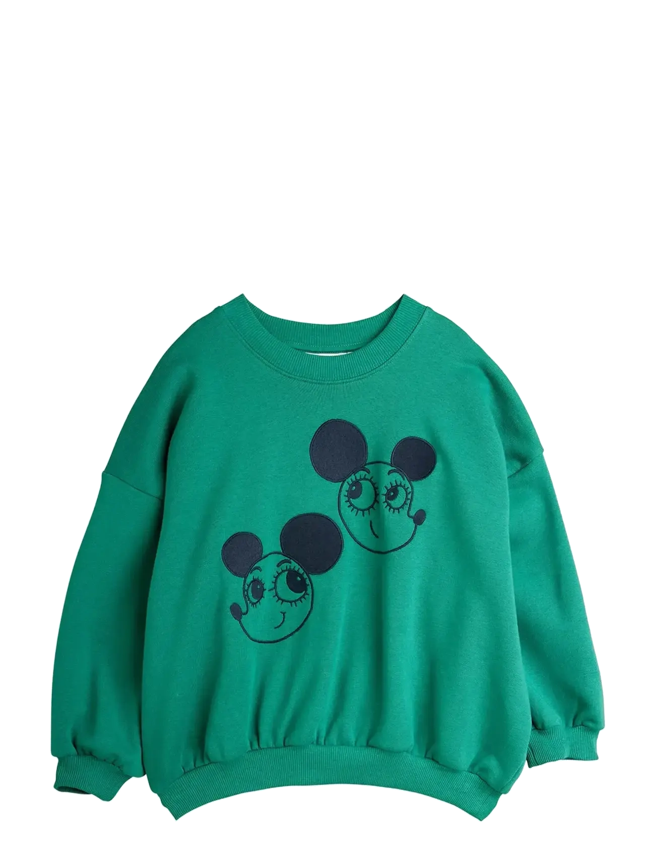 MINI RODINI Ritzratz Emb Sweatshirt Grün - 116/122 - Kinder