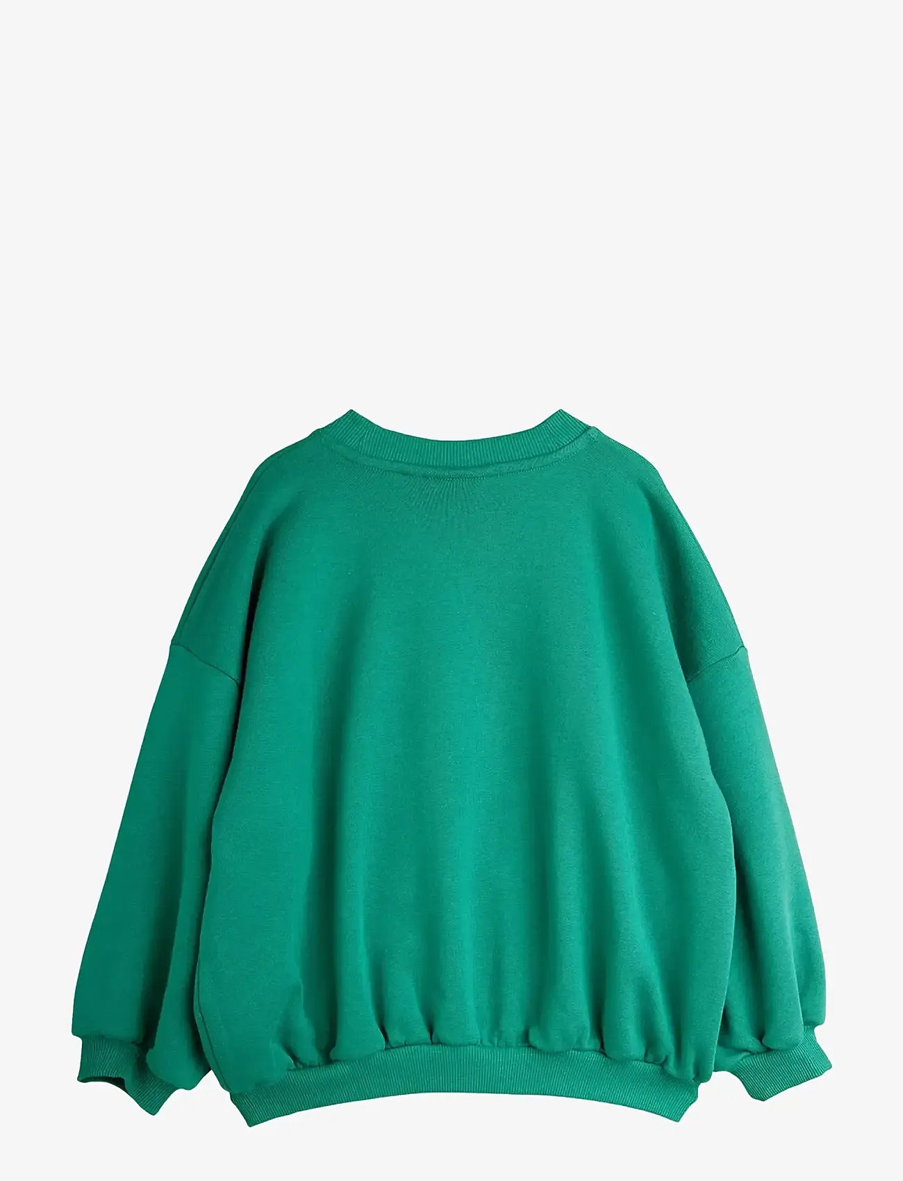 Mini Rodini - Ritzratz emb sweatshirt - sweatshirts - green - 1