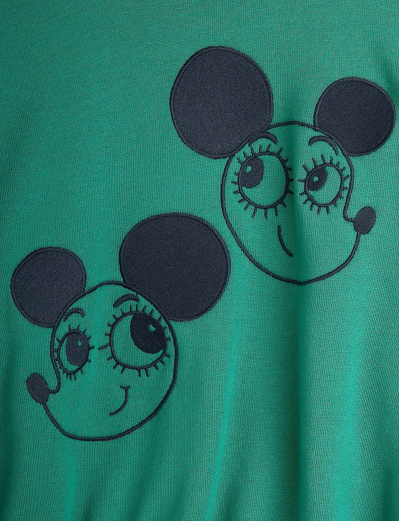 Mini Rodini - Ritzratz emb sweatshirt - sweatshirts - green - 2