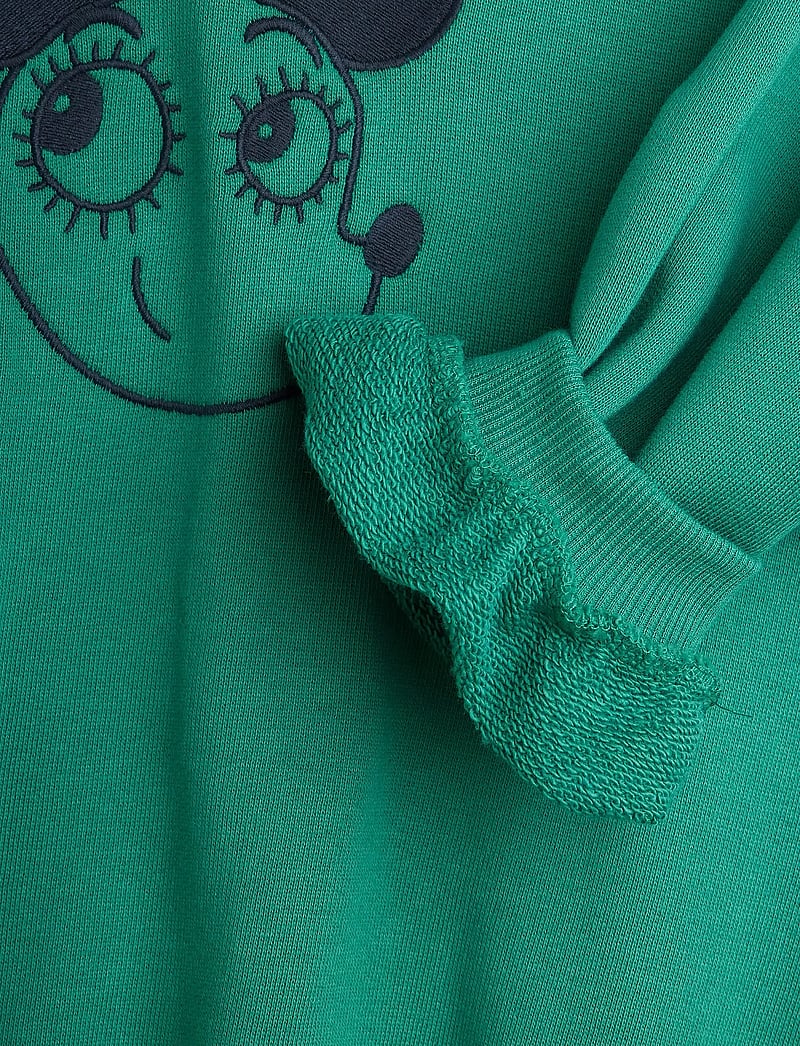 Mini Rodini - Ritzratz emb sweatshirt - sweatshirts - green - 3
