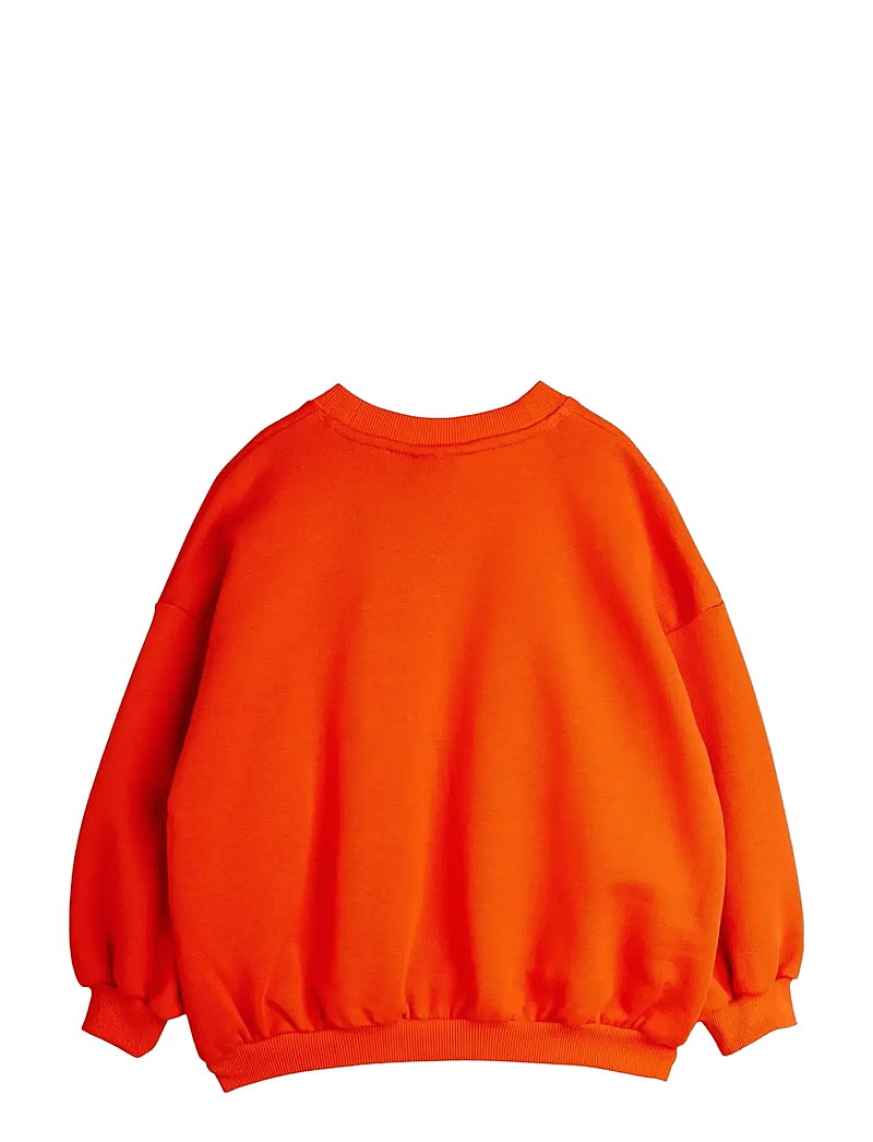 Mini Rodini - Ritzratz emb sweatshirt - sweatshirts - red - 1