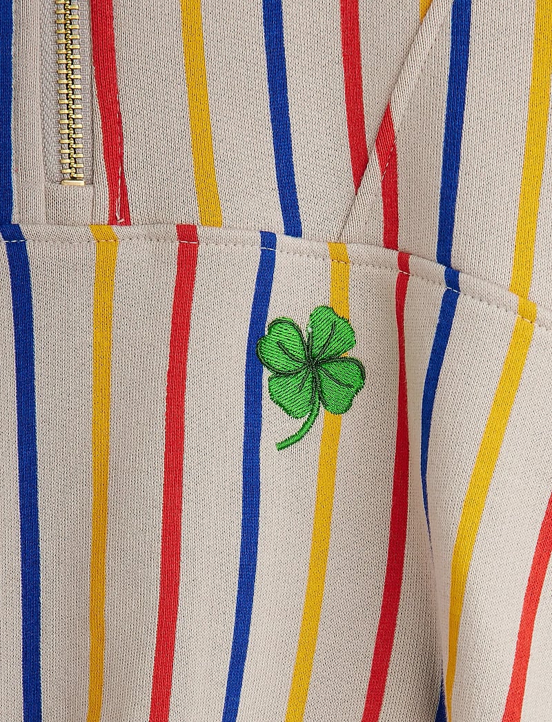 Mini Rodini - Clover emb half zip sweatshirt - dressipluusid - multi - 2