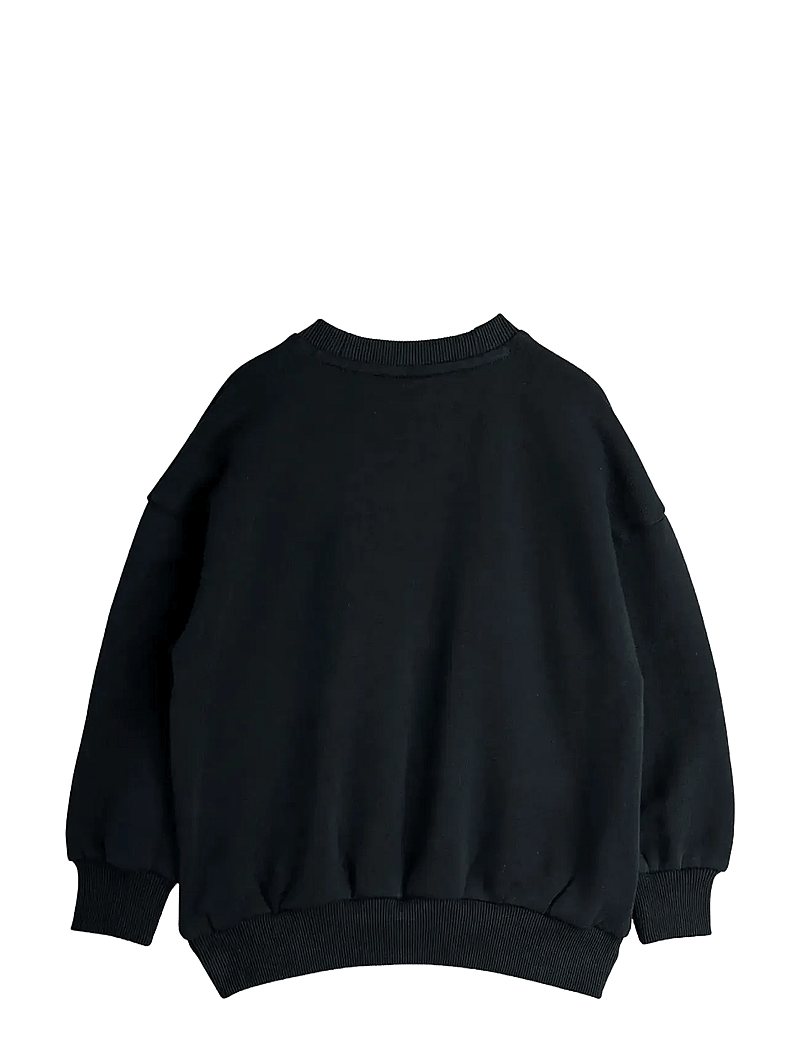Mini Rodini - Mammoth chenille sweatshirt - dressipluusid - black - 1