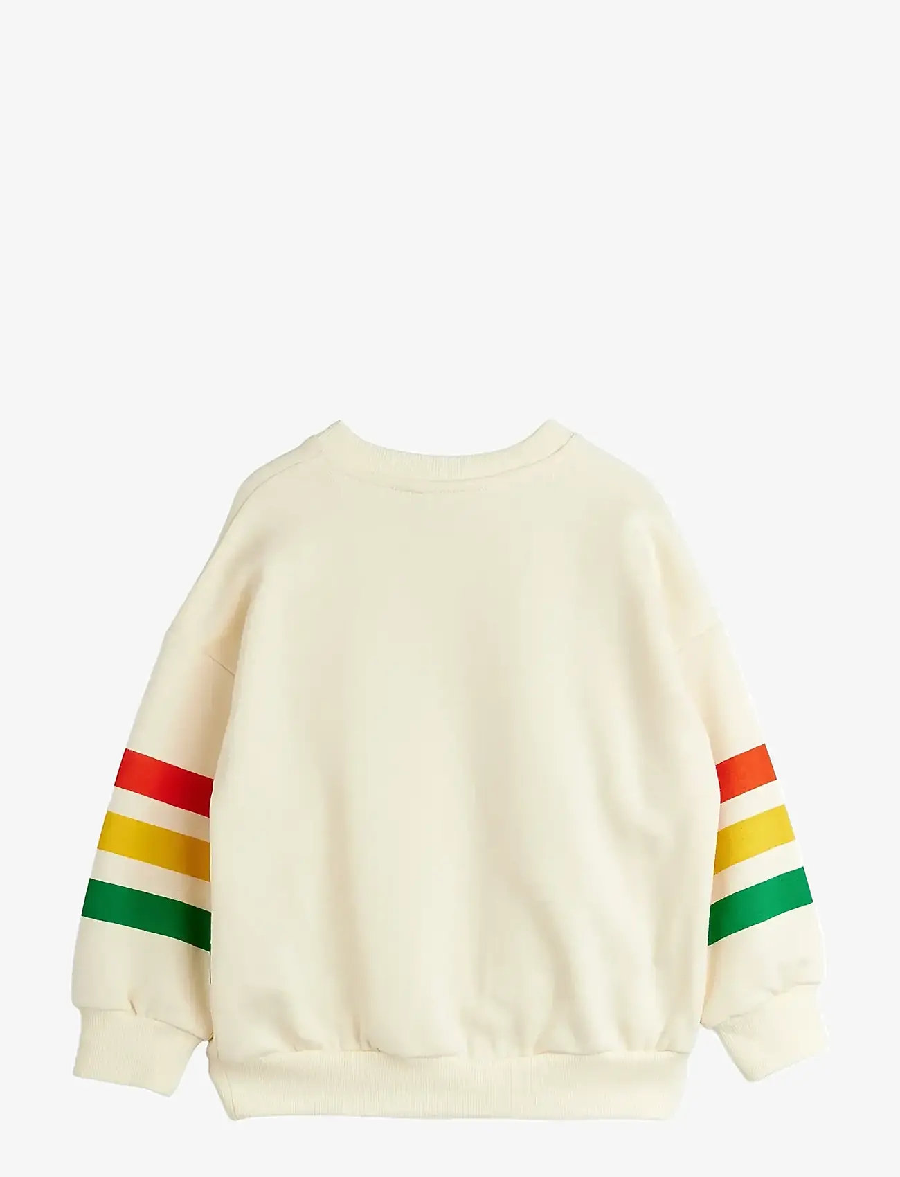 Mini Rodini - Bear stripe sweatshirt - collegepaidat - offwhite - 1