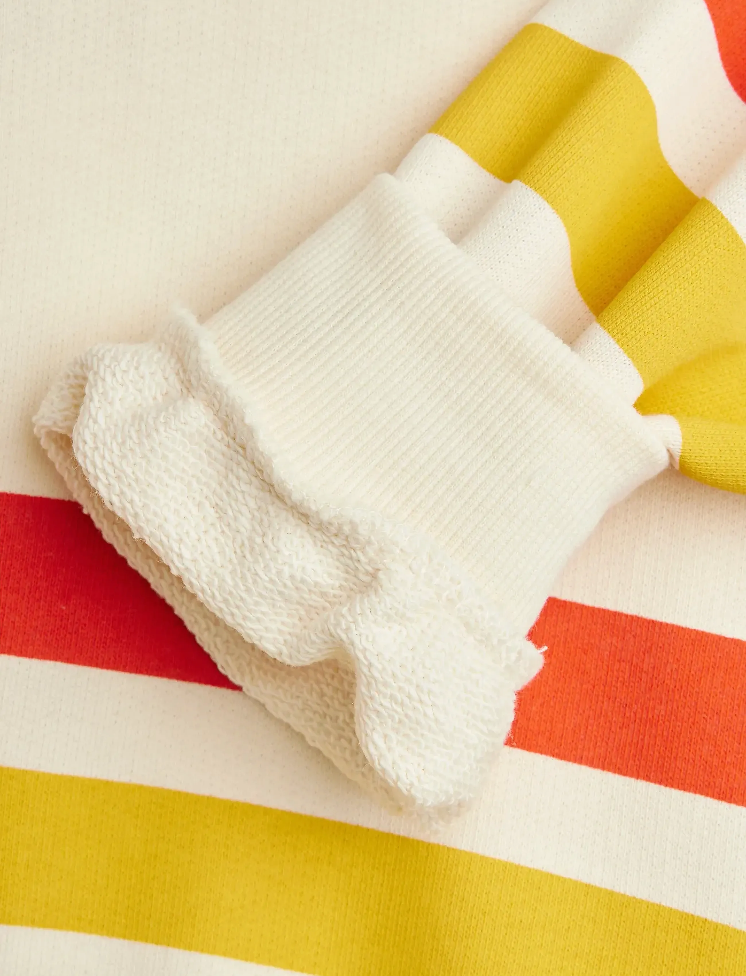 Mini Rodini - Bear stripe sweatshirt - offwhite - 3