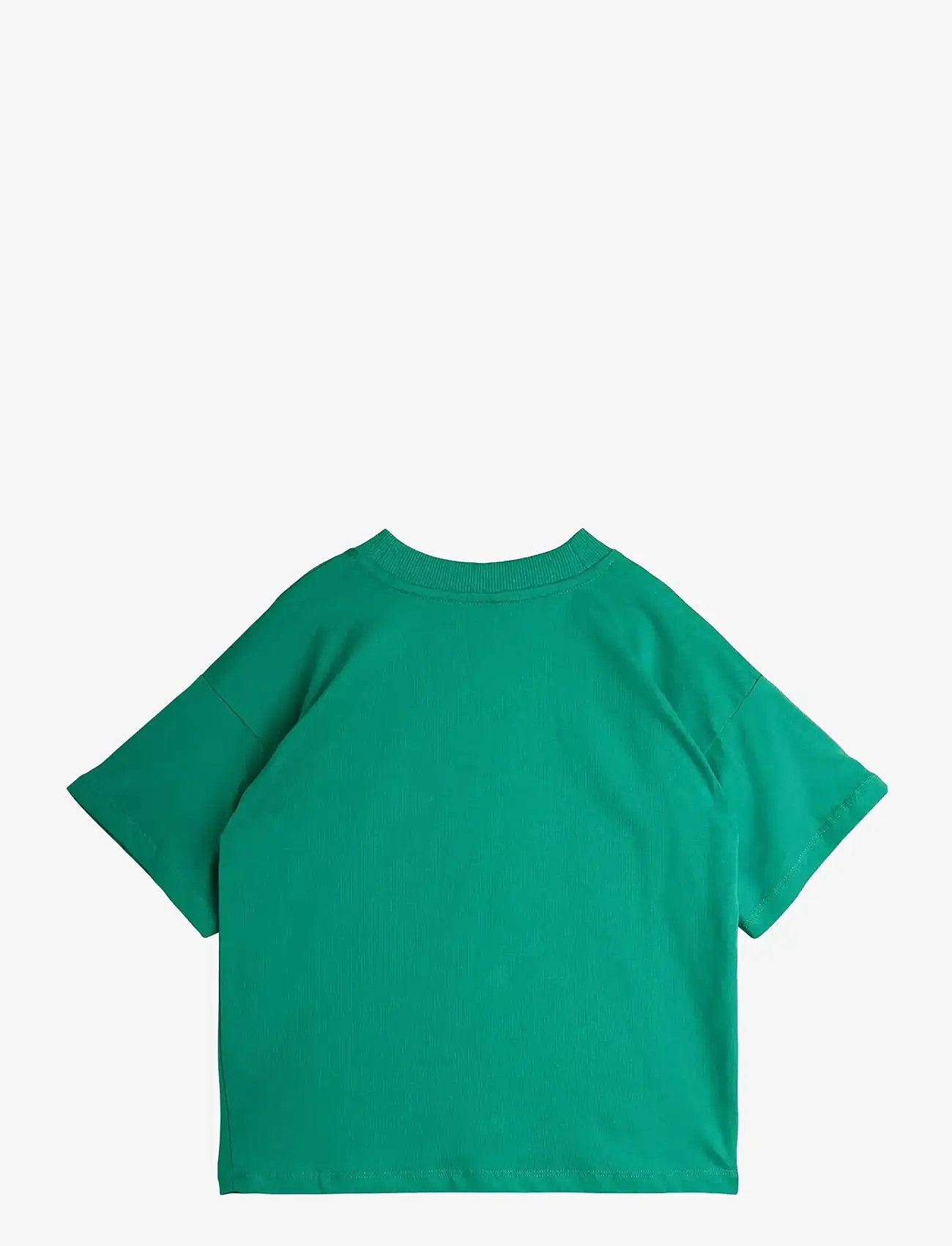 Mini Rodini - Ritzratz emb ss tee - lühikeste varrukatega t-särgid - green - 1