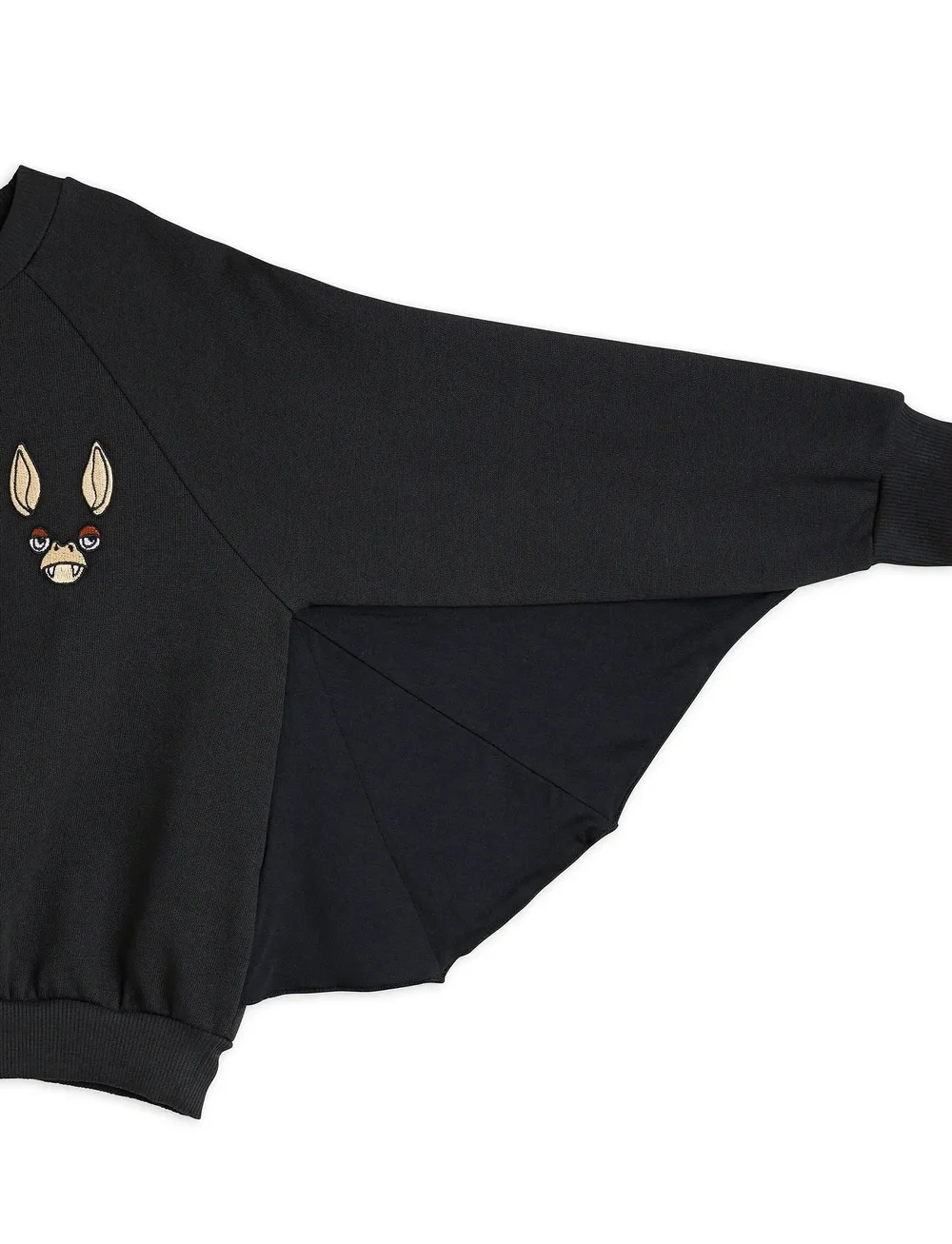 Mini Rodini - Bat sleeve sweatshirt - kostüme - black - 3