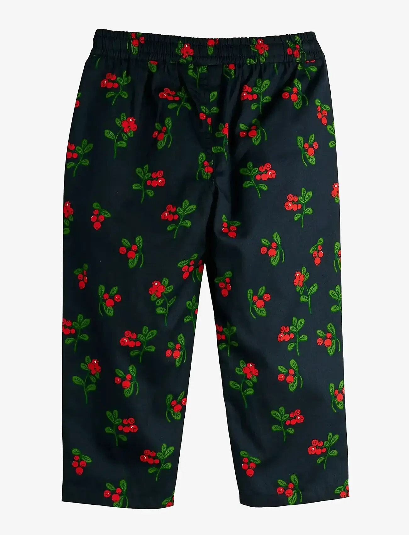 Mini Rodini - Lingonberries aop woven trousers - einkaufen nach alter von - black - 1