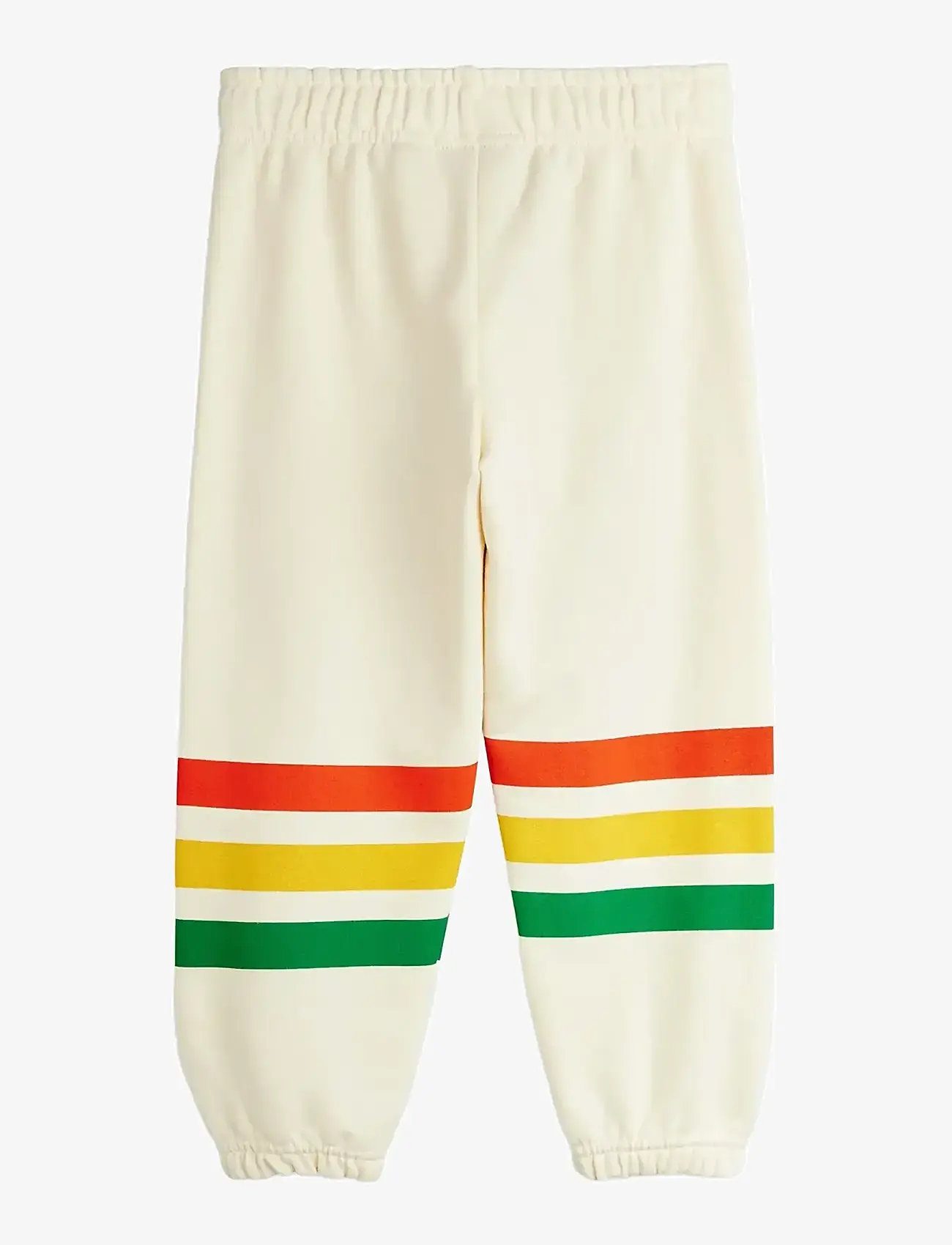 Mini Rodini - Bear stripe sweatpants - mjukisbyxor - offwhite - 1