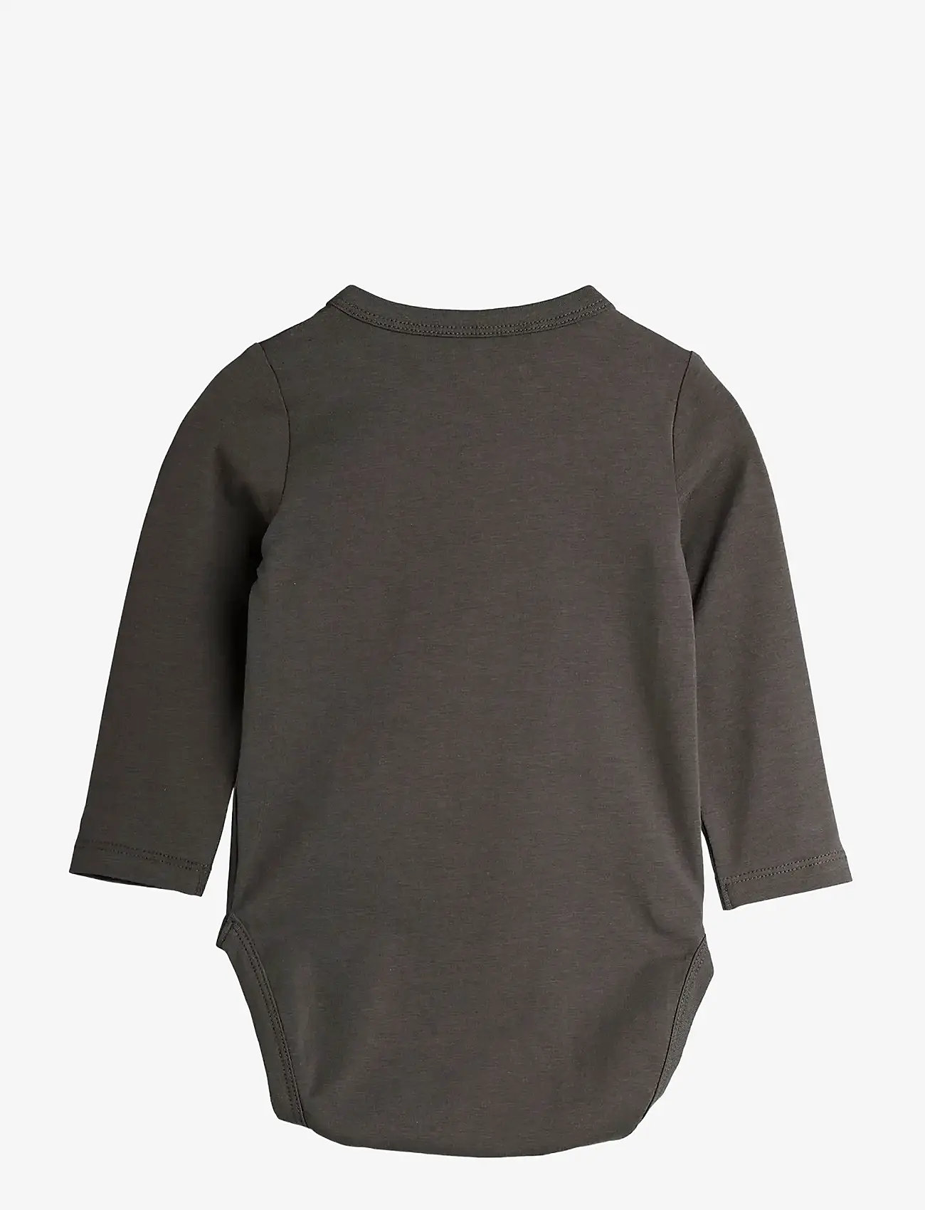 Mini Rodini - Bear sp ls body - grey - 1