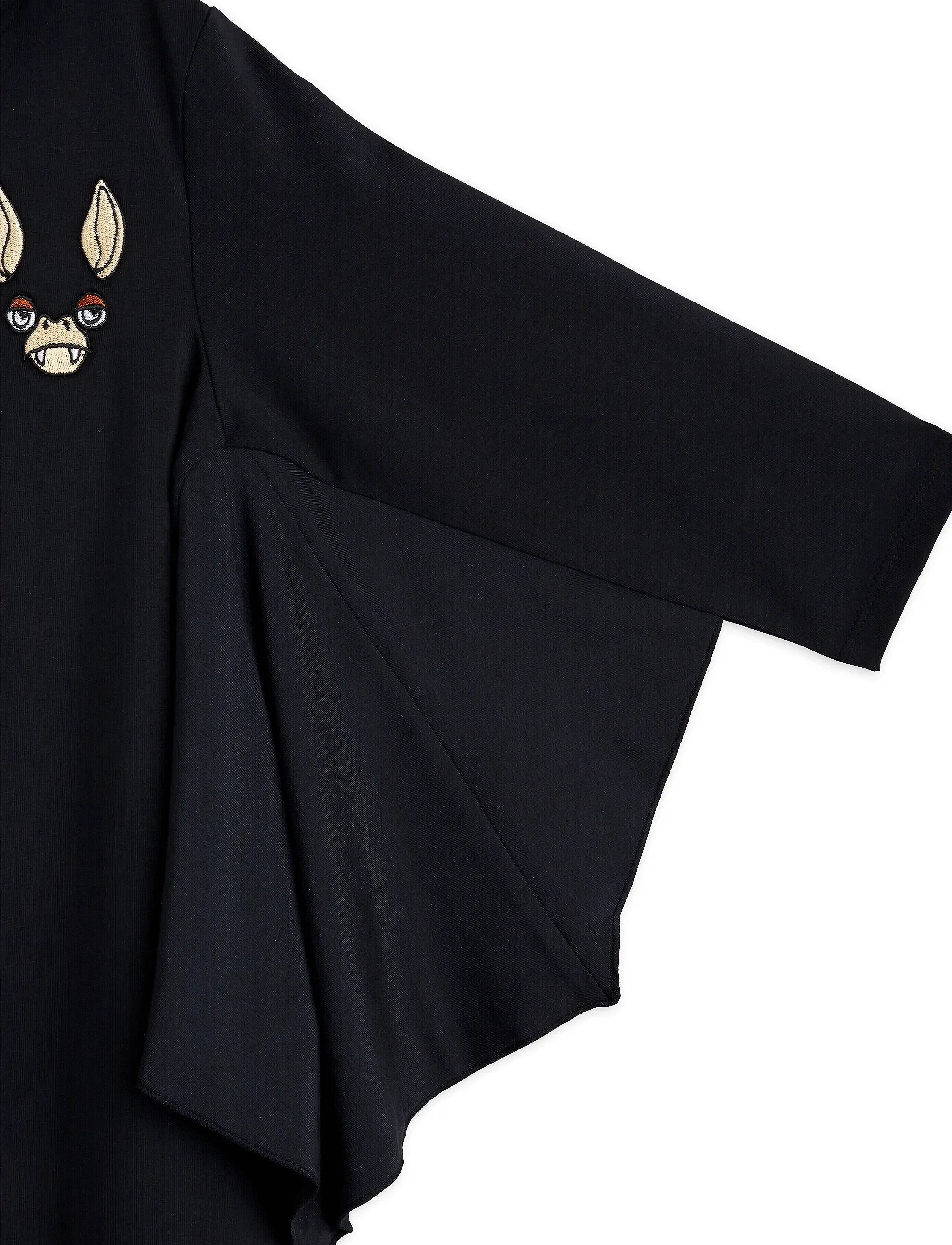 Mini Rodini - Bat sleeve onesie - black - 3