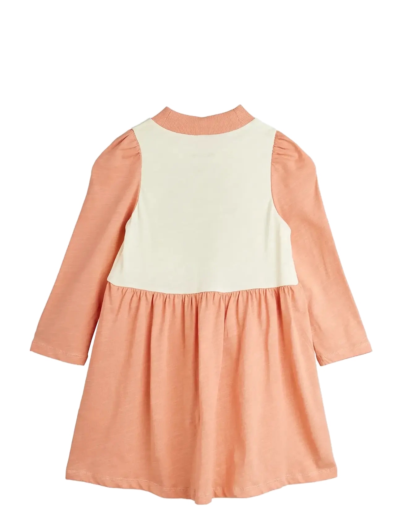Mini Rodini - Bear sp ls dress - langärmelige freizeitkleider - pink - 1