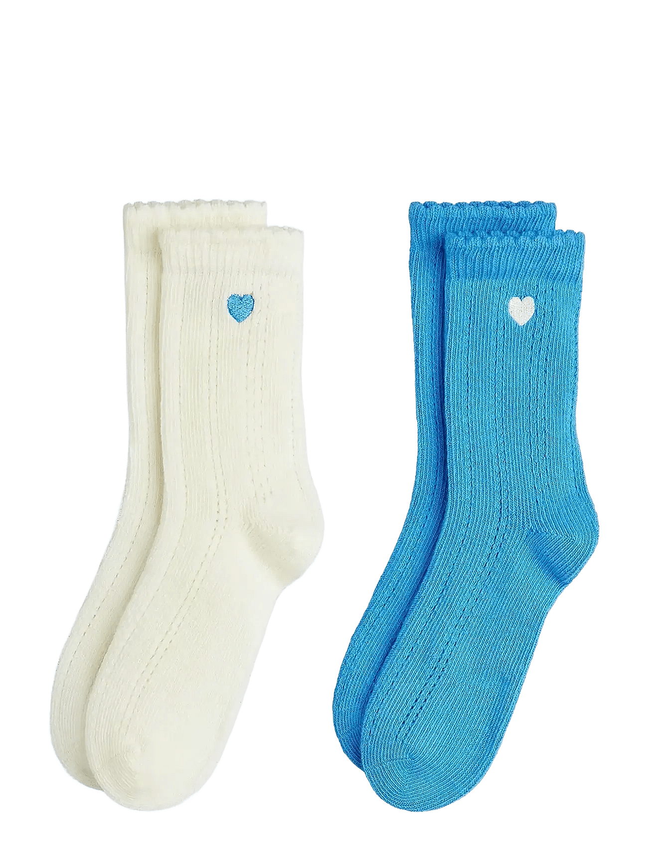 Pointelle 2-pack socks - MULTI