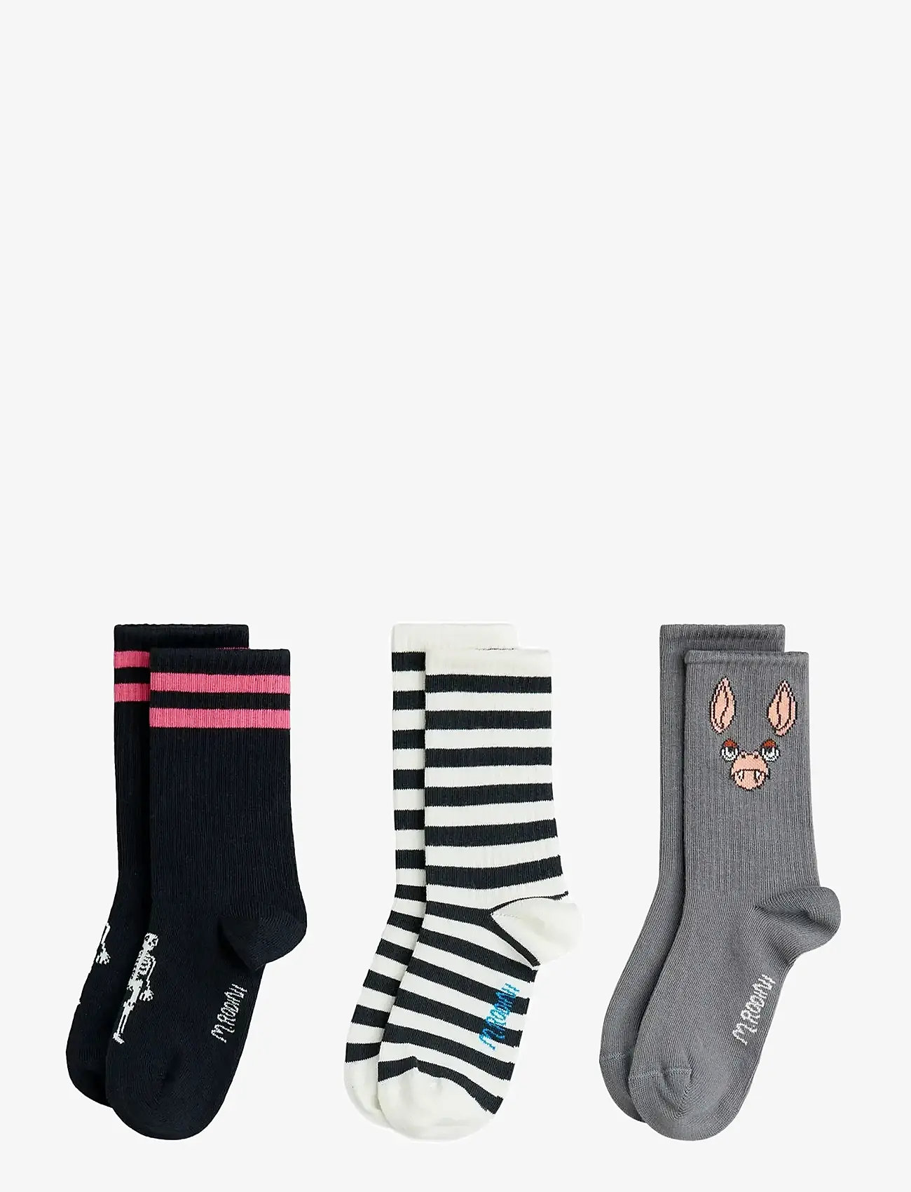 Mini Rodini - Bat 3-pack socks - strümpfe - multi - 0