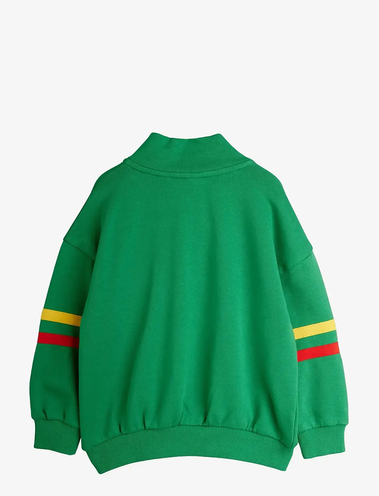 Mini Rodini - E.T emb halfzip sweatshirt - sweatshirts - green - 1
