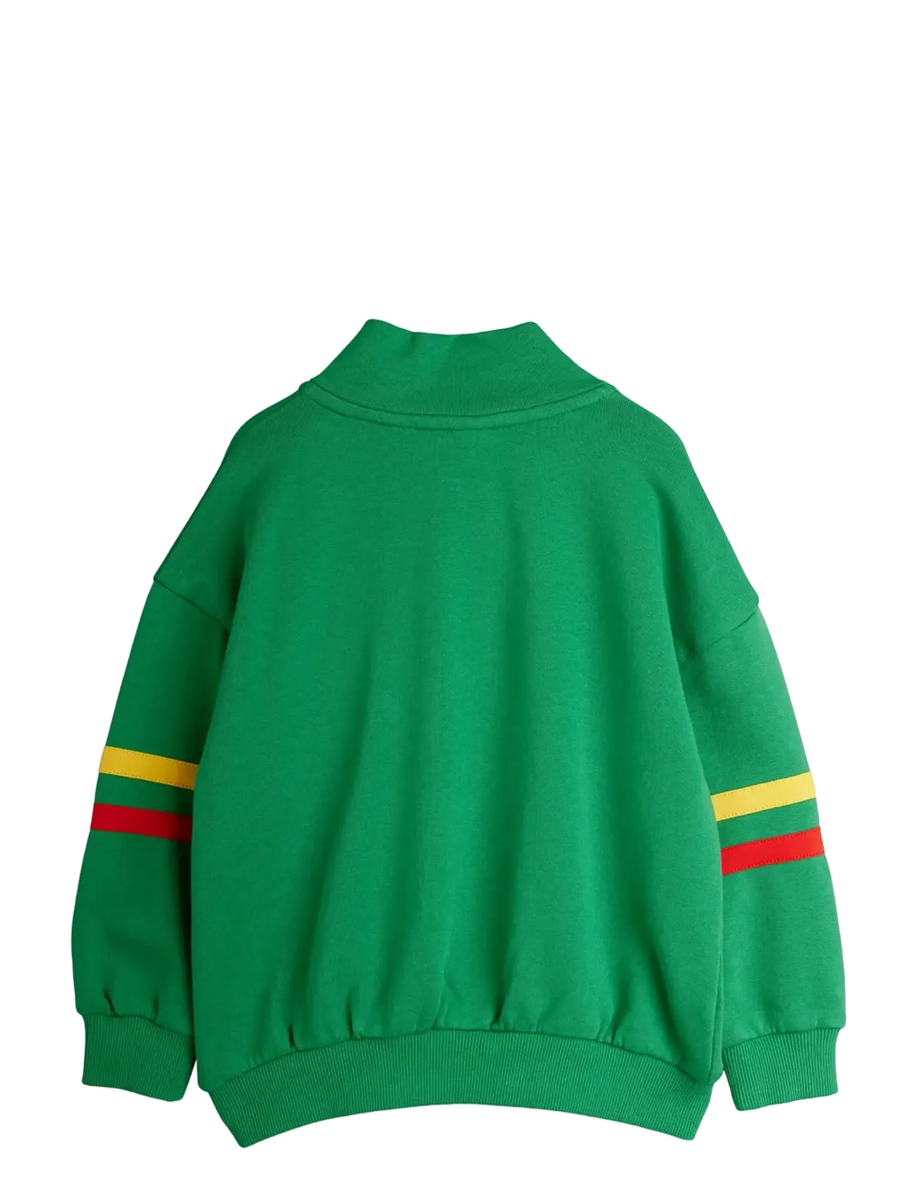 Mini Rodini - E.T emb halfzip sweatshirt - sweatshirts - green - 1