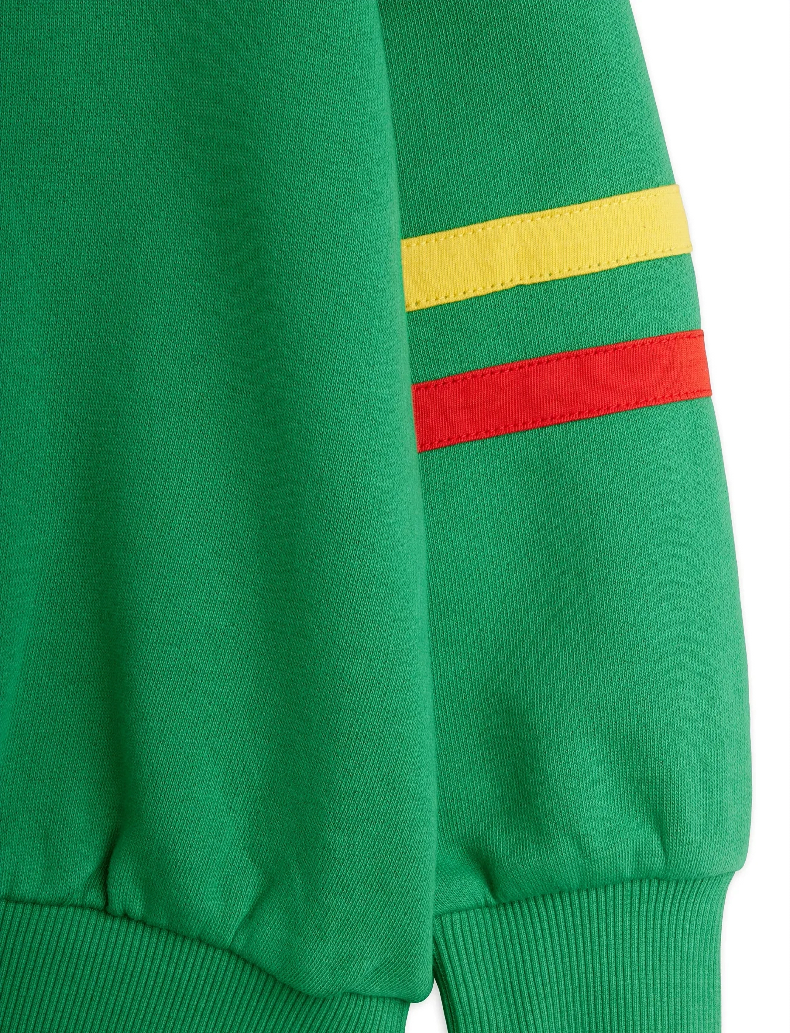 Mini Rodini - E.T emb halfzip sweatshirt - sweatshirts - green - 3