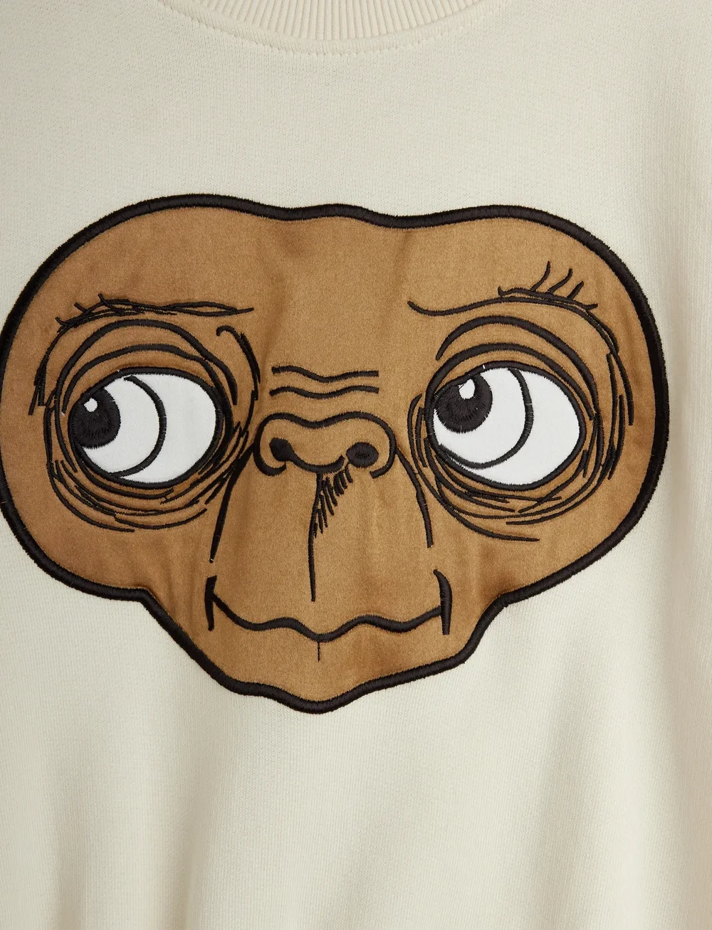 Mini Rodini - E.T application sweatshirt - sweatshirts - off-white - 2