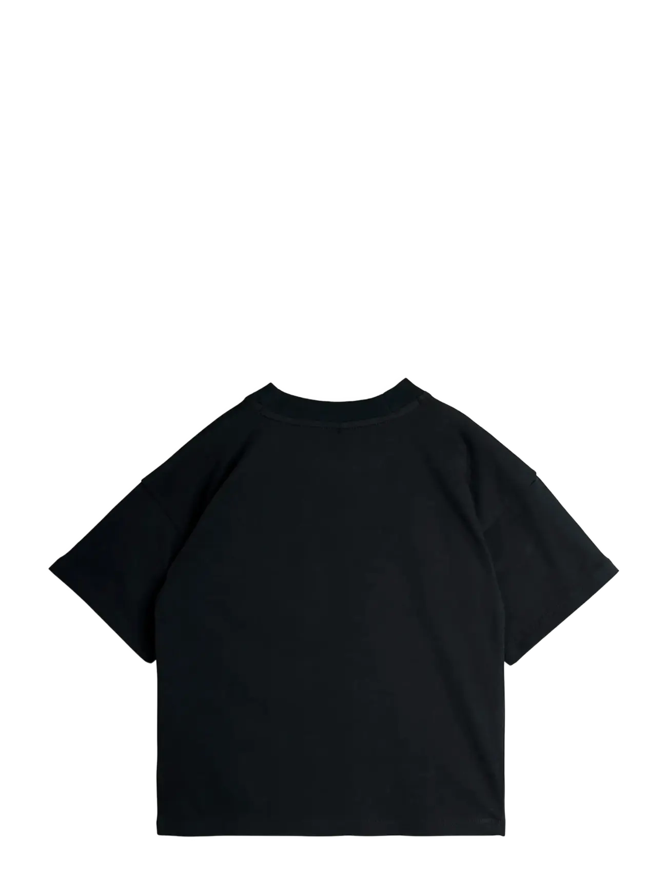 Mini Rodini - E.T emb ss tee - lühikeste varrukatega t-särgid - black - 1