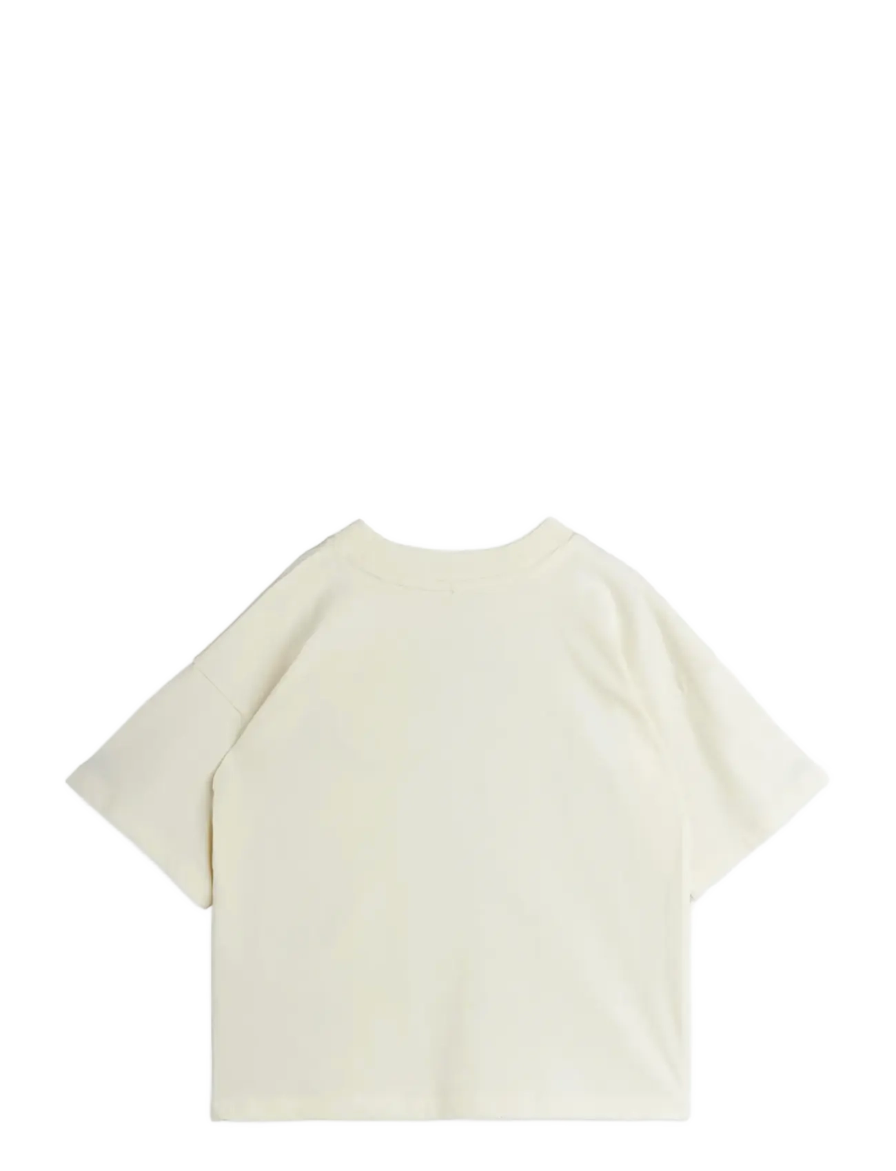 Mini Rodini - E.T emb ss tee - lühikeste varrukatega t-särgid - off-white - 1