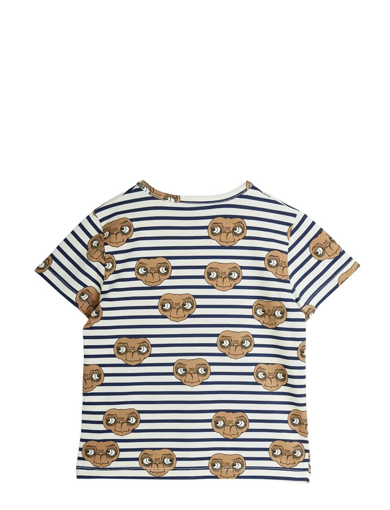Mini Rodini - E.T stripe aop ss tee - short-sleeved t-shirts - multi - 1
