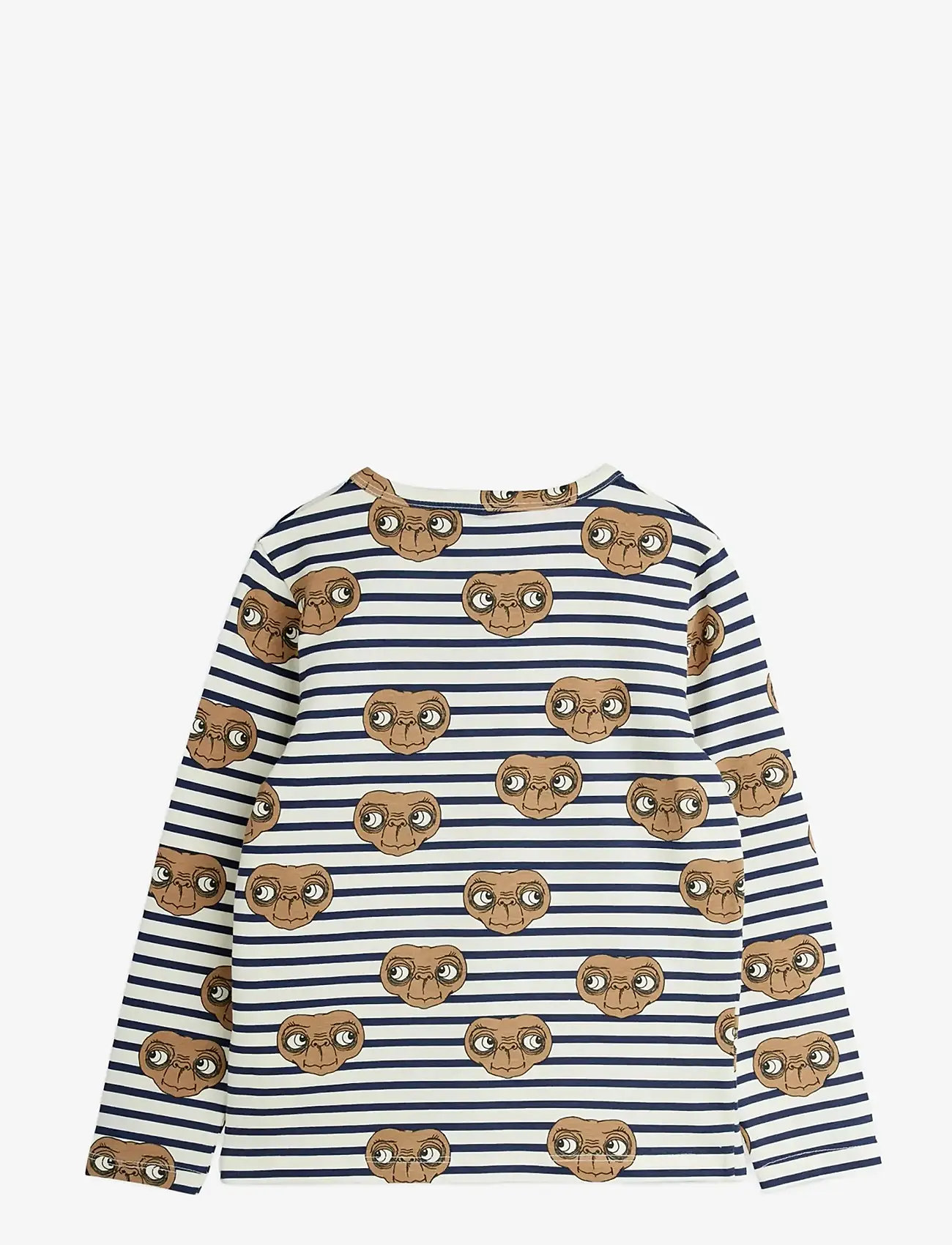 Mini Rodini - E.T stripe aop grandpa - pikkade varrukatega t-särgid - multi - 1