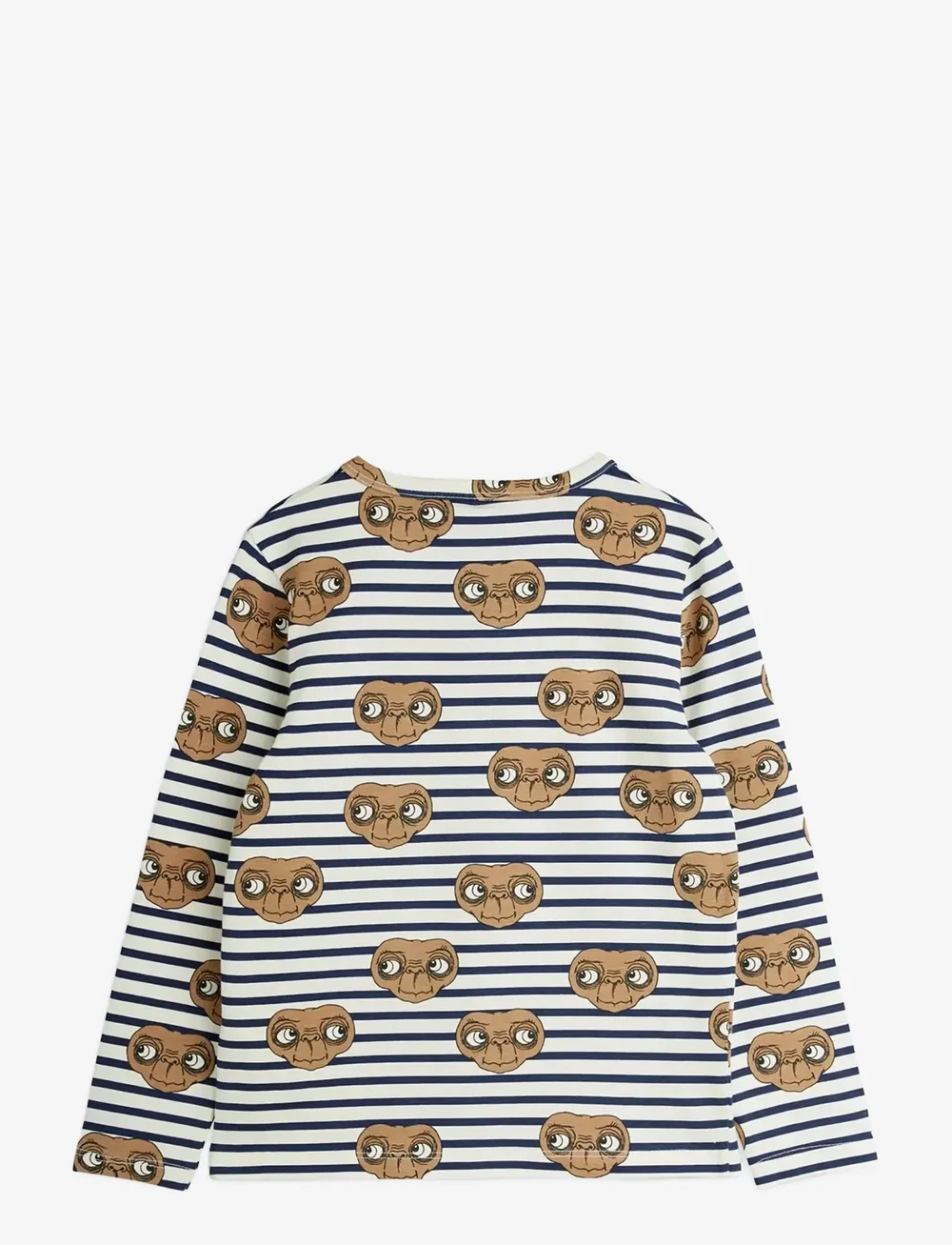 Mini Rodini - E.T stripe aop grandpa - långärmade t-shirts - multi - 1