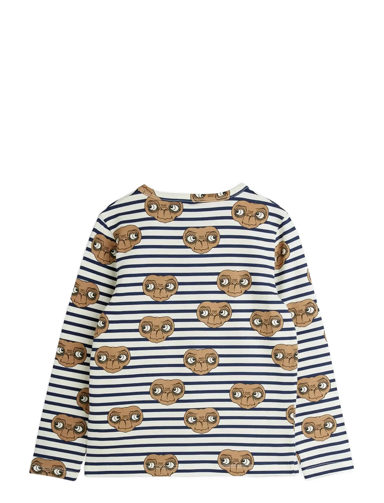 Mini Rodini - E.T stripe aop grandpa - t-krekli ar garām piedurknēm - multi - 1