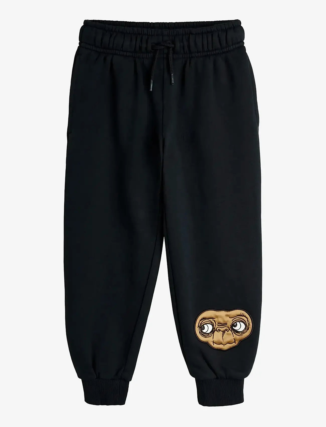 Mini Rodini - E.T application sweatpants - sweatpants - black - 0