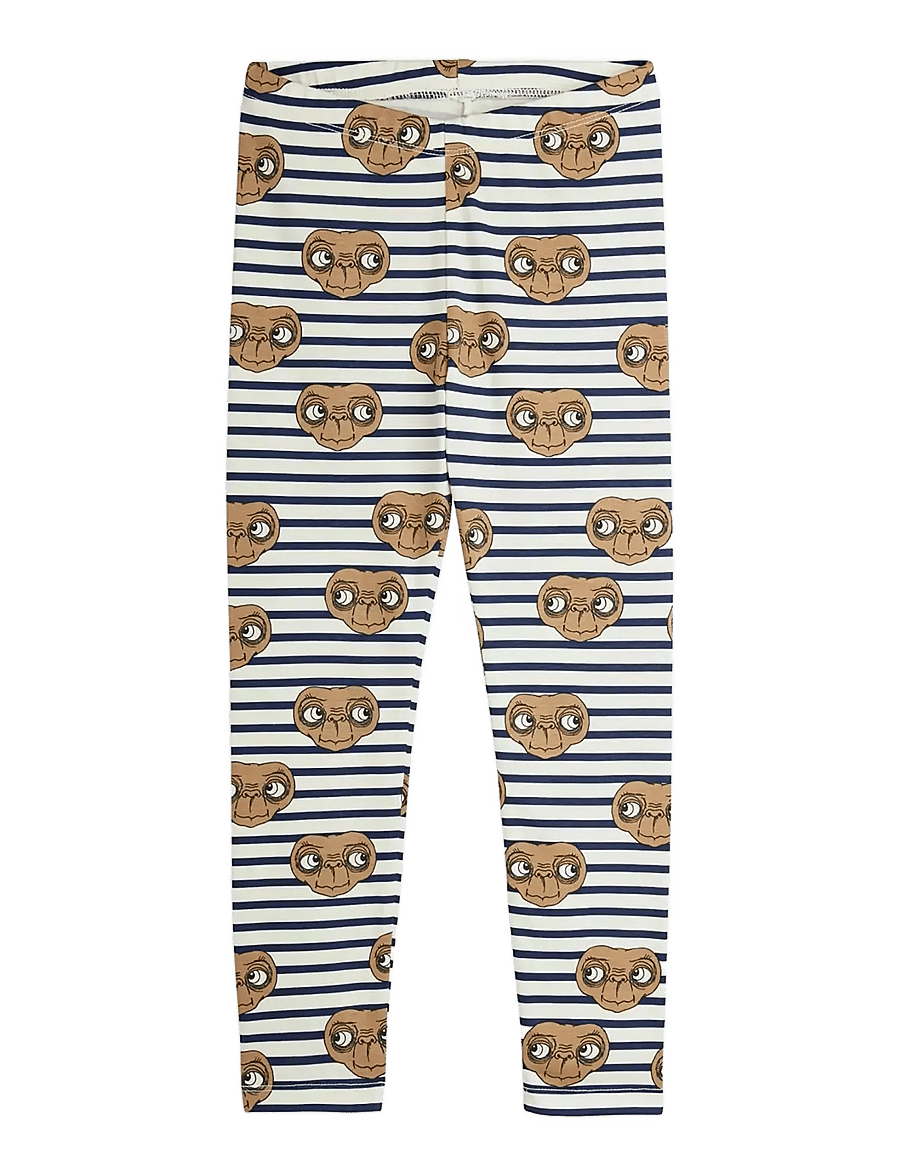 Mini Rodini - E.T stripe aop leggings - retuusid - multi - 0