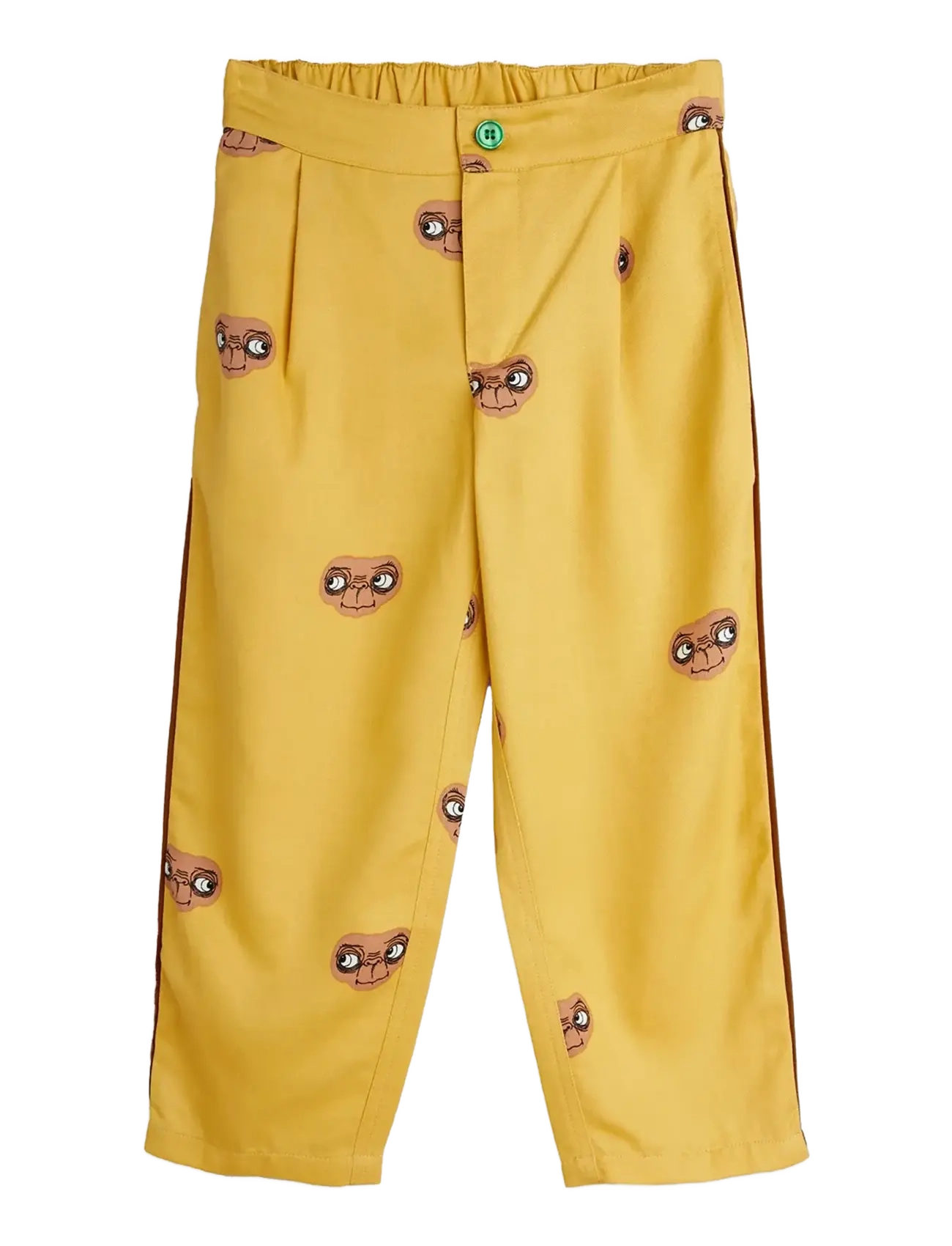 Mini Rodini E.t Aop Woven Trousers, 92/98, Unterteile, Gelb - Kinder