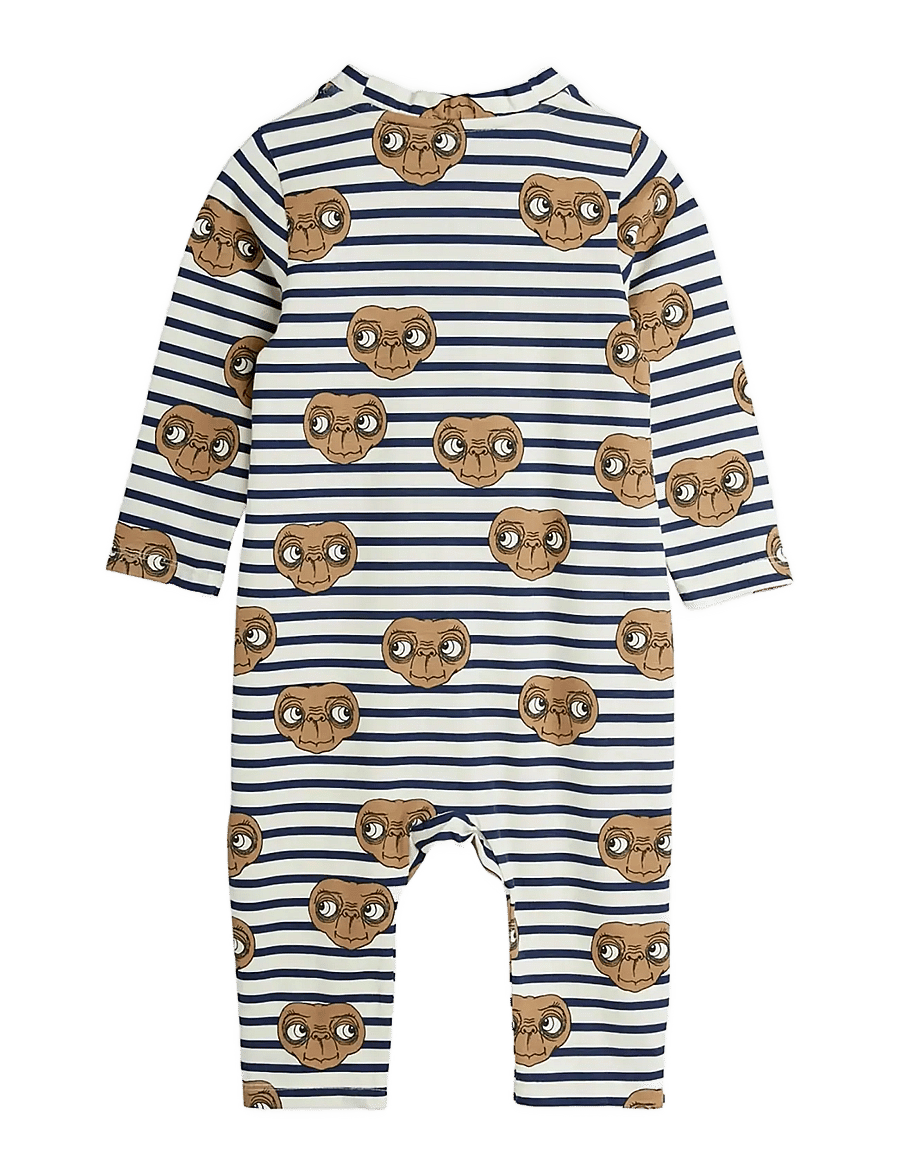 Mini Rodini - E.T stripe aop jumpsuit - langärmelig - multi - 1