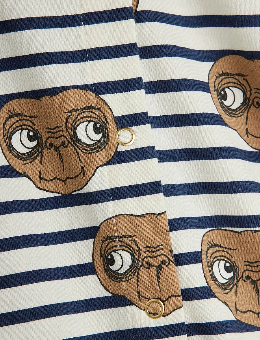 Mini Rodini - E.T stripe aop jumpsuit - langärmelig - multi - 2