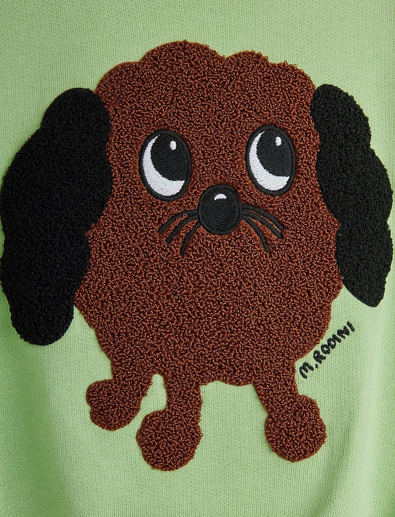 Mini Rodini - Doggie chenille sweatshirt - sweatshirts - green - 2