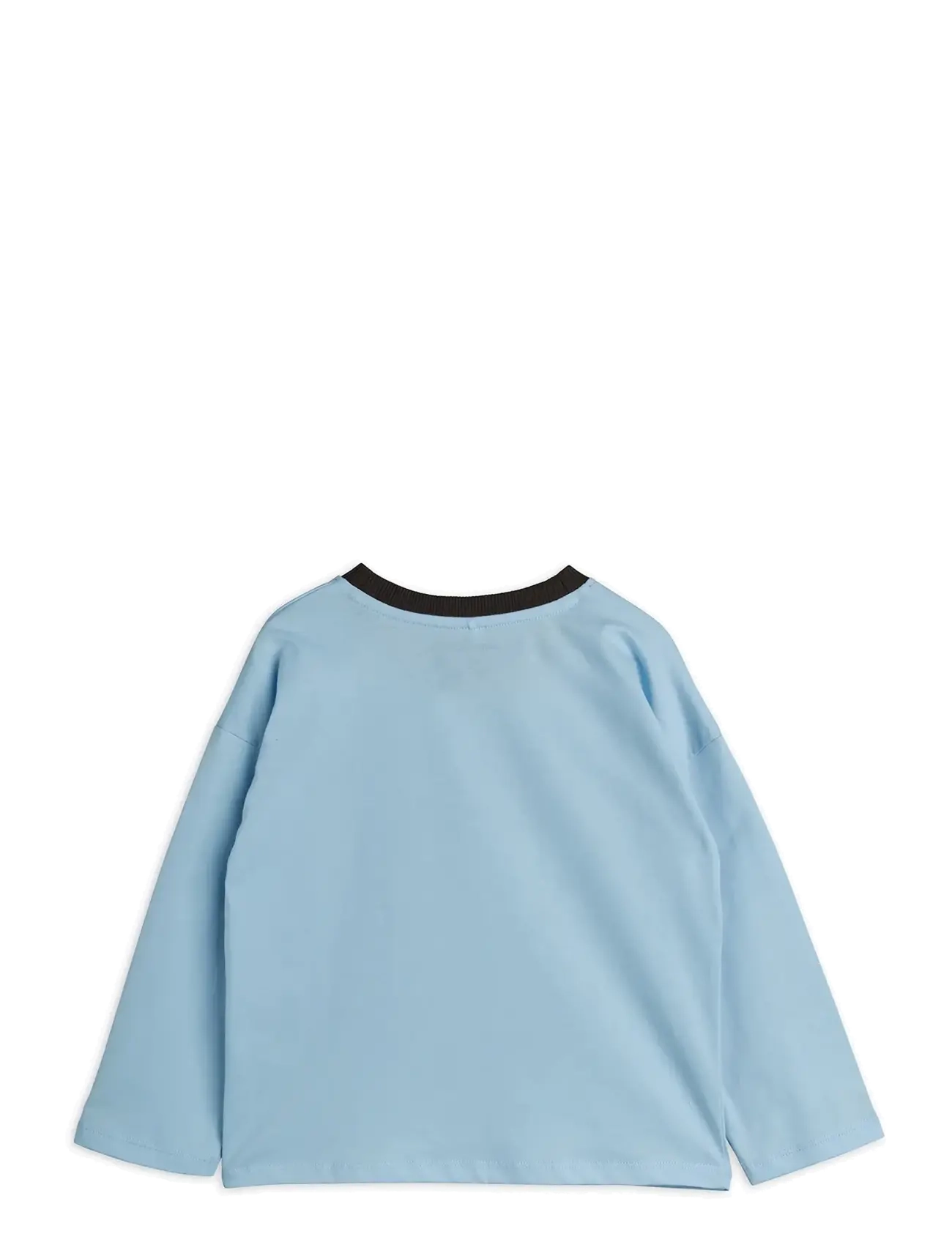 Mini Rodini - Doggies sp ls tee - langerma bolir - blue - 1