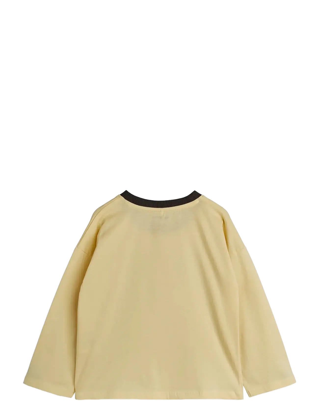 Mini Rodini - Doggies sp ls tee - langærmede t-shirts - yellow - 1