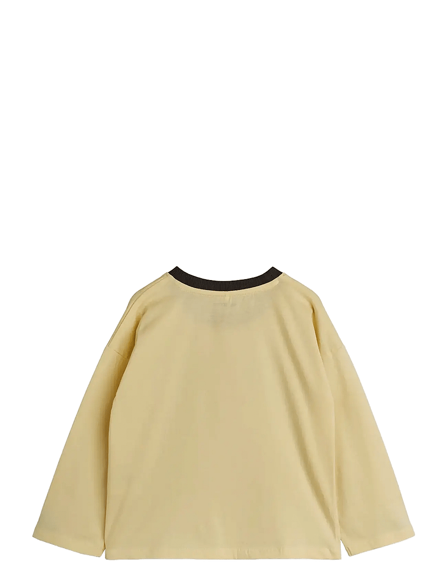 Mini Rodini - Doggies sp ls tee - langärmelig - yellow - 1