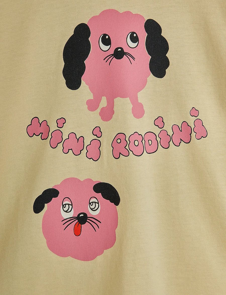 Mini Rodini - Doggies sp ls tee - langärmelig - yellow - 2
