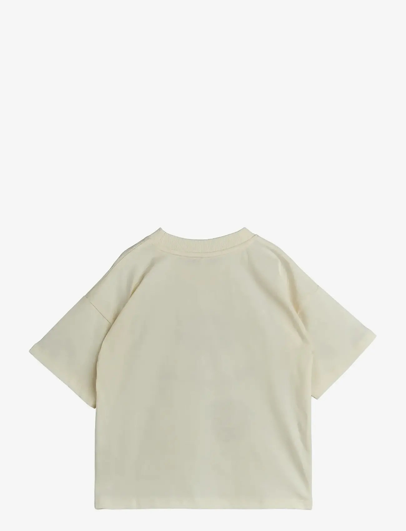 Mini Rodini - Doggies sp ss tee - kortärmade t-shirts - off-white - 1