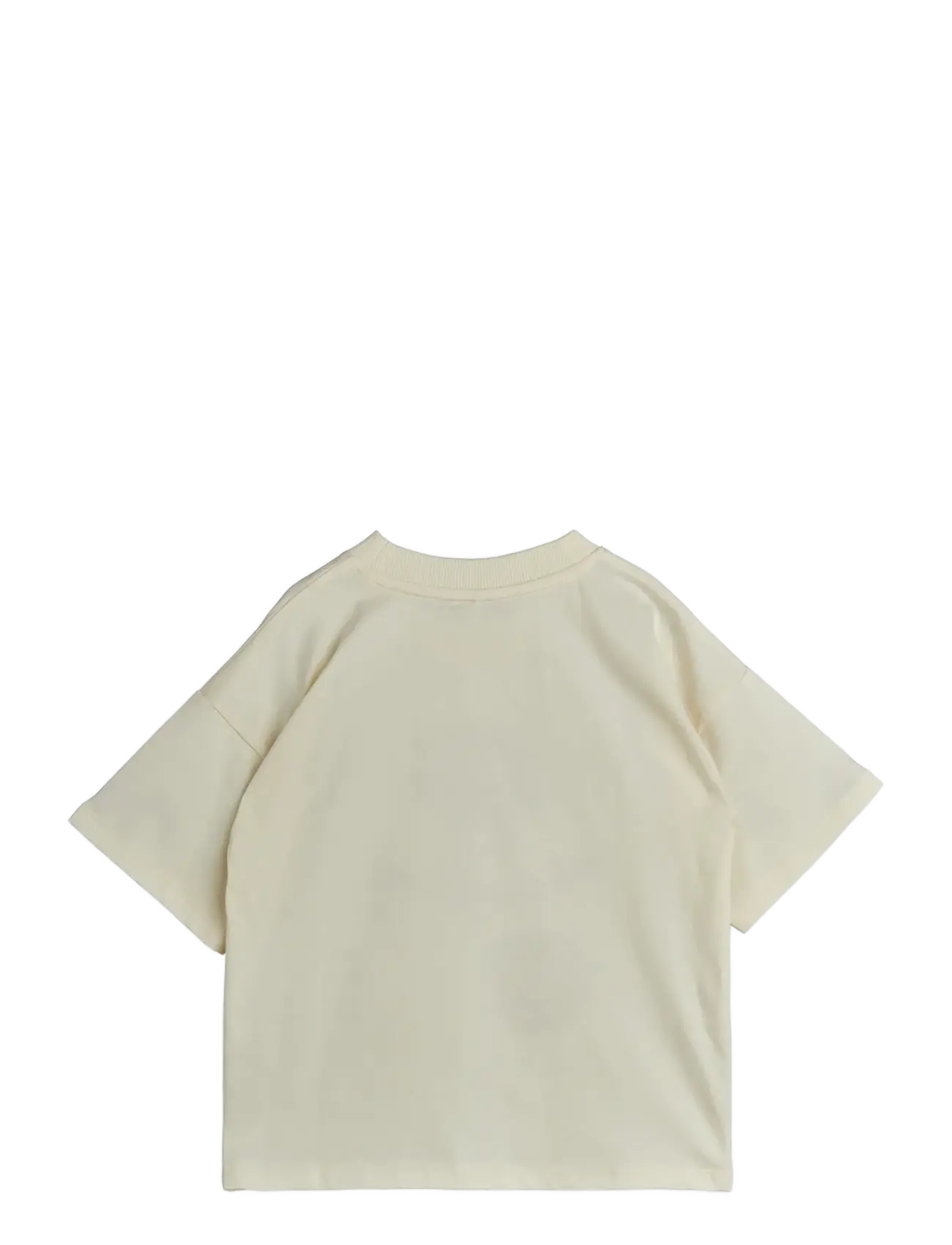 Mini Rodini - Doggies sp ss tee - short-sleeved t-shirts - off-white - 1