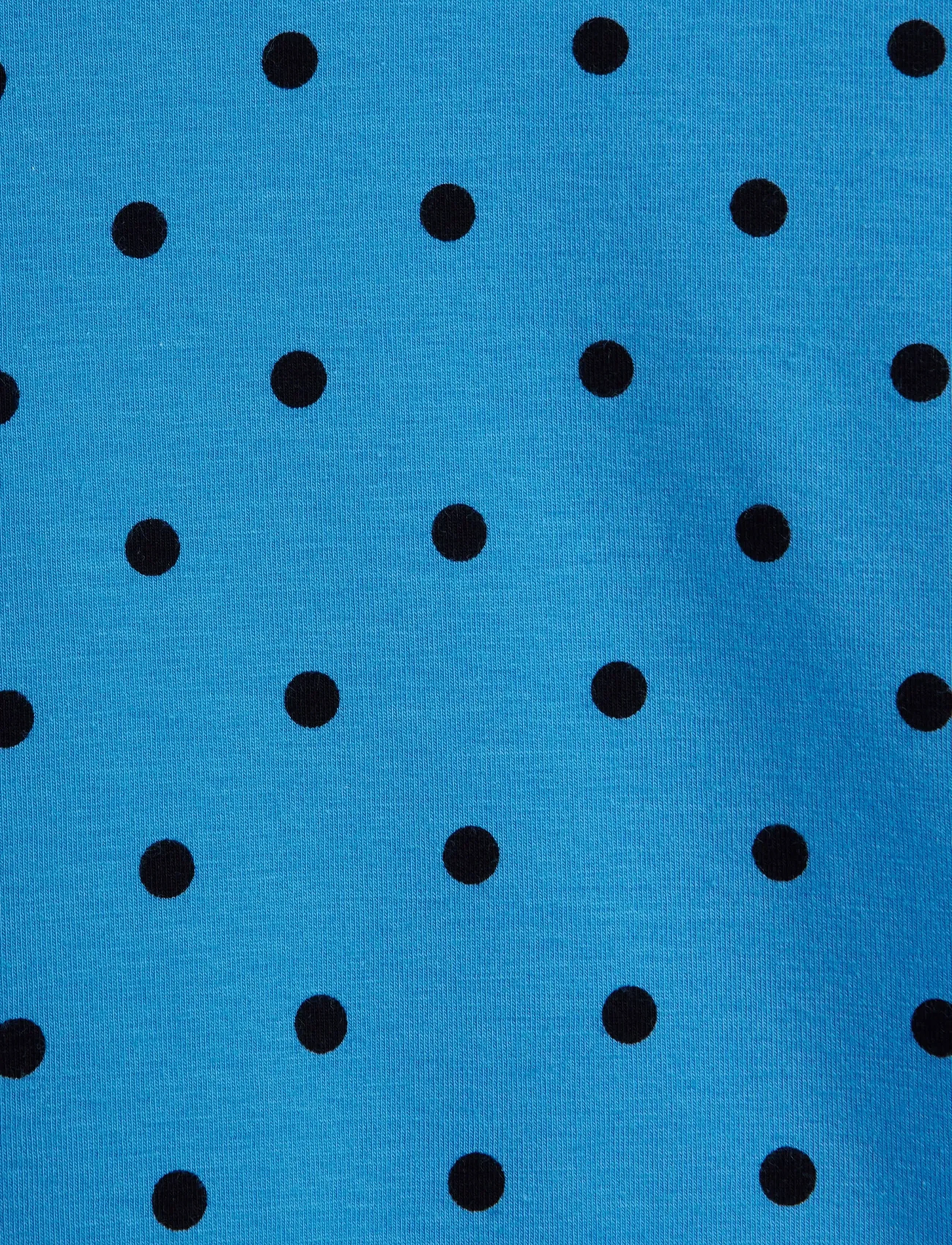 Mini Rodini - Polka dots aop ls tee - langärmelig - blue - 2