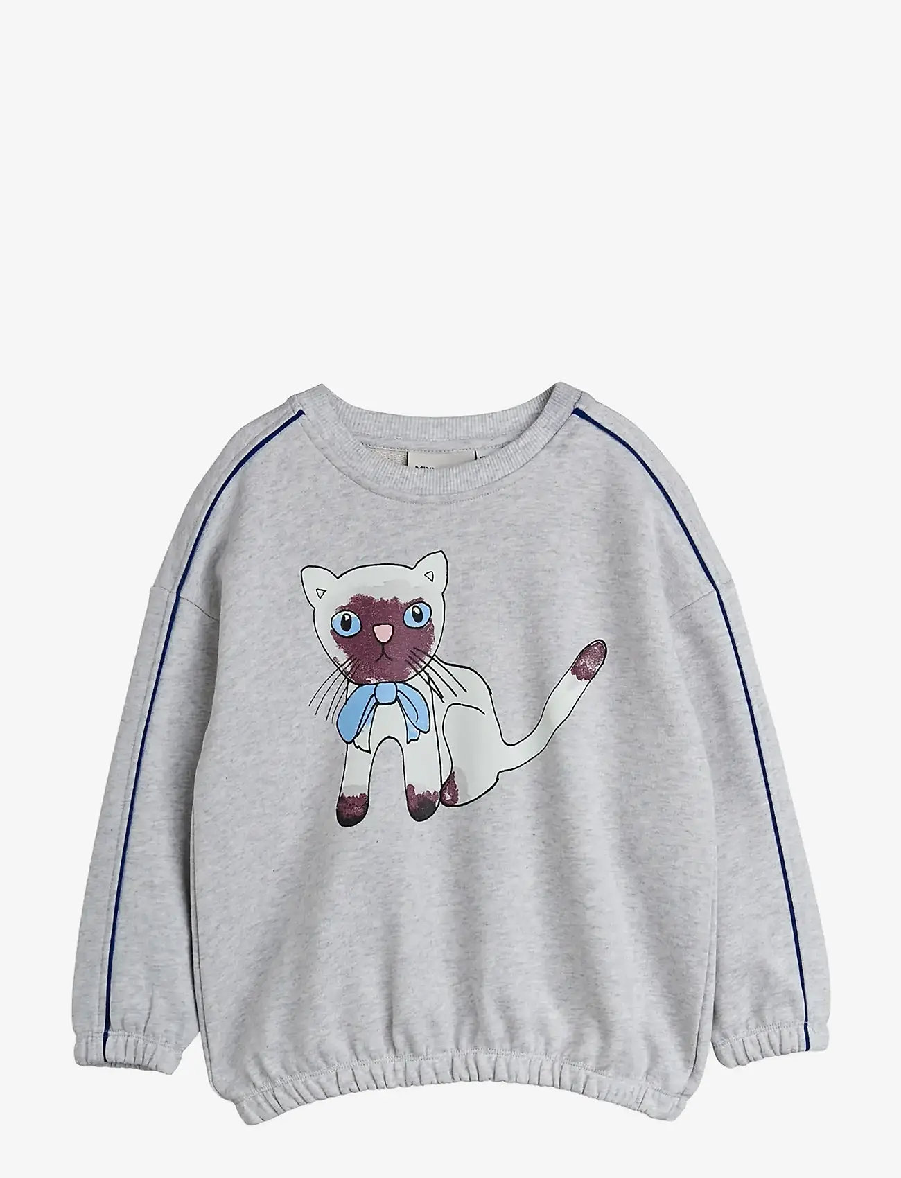 Mini Rodini - Siamese sp sweatshirt - dressipluusid - grey melange - 0