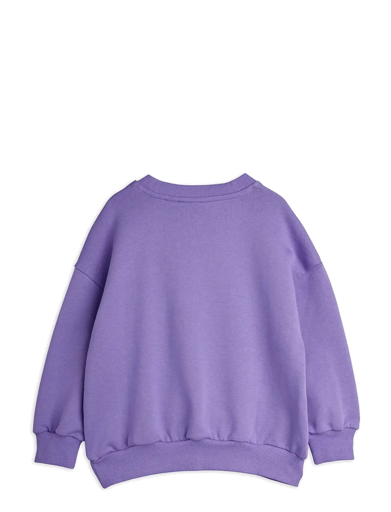 Mini Rodini - Heart in shoes emb sweatshirt - sweatshirts - purple - 1